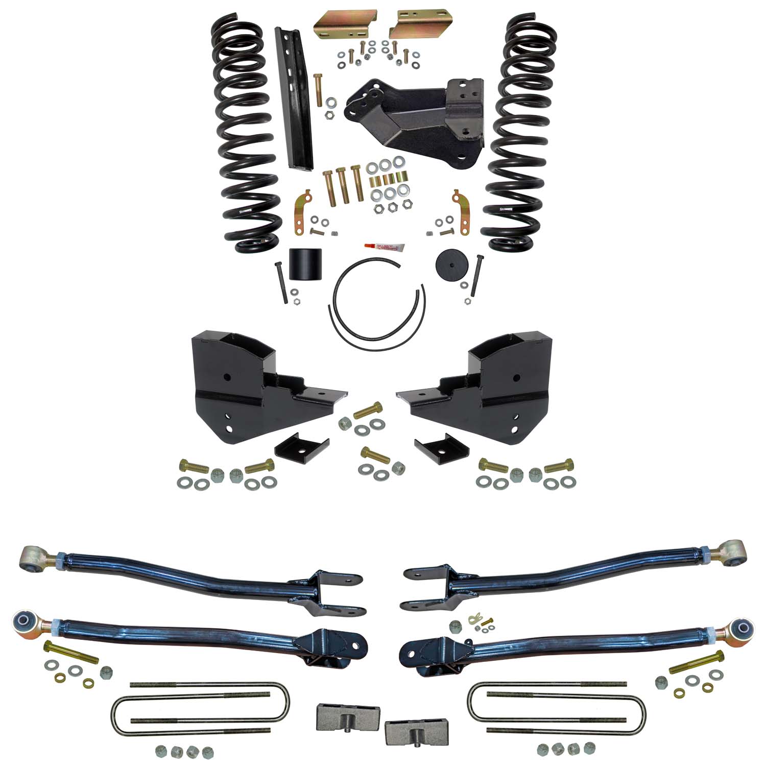 Skyjacker 4 in. Suspension Lift Kit with 4-Link Conversion. F234024K