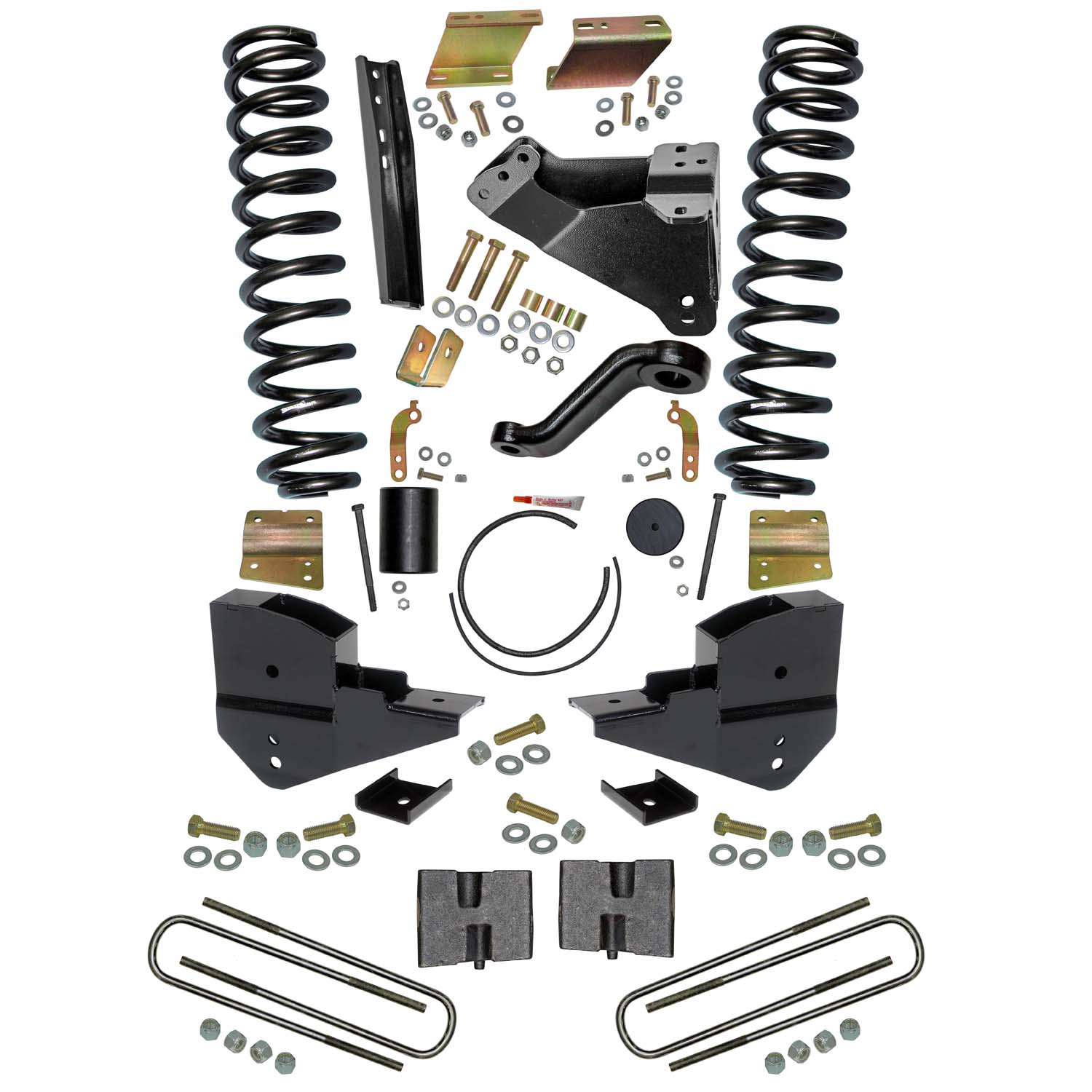 Skyjacker 6 in. Suspension Lift Kit with Front Coils and Rear Blocks. F23651K