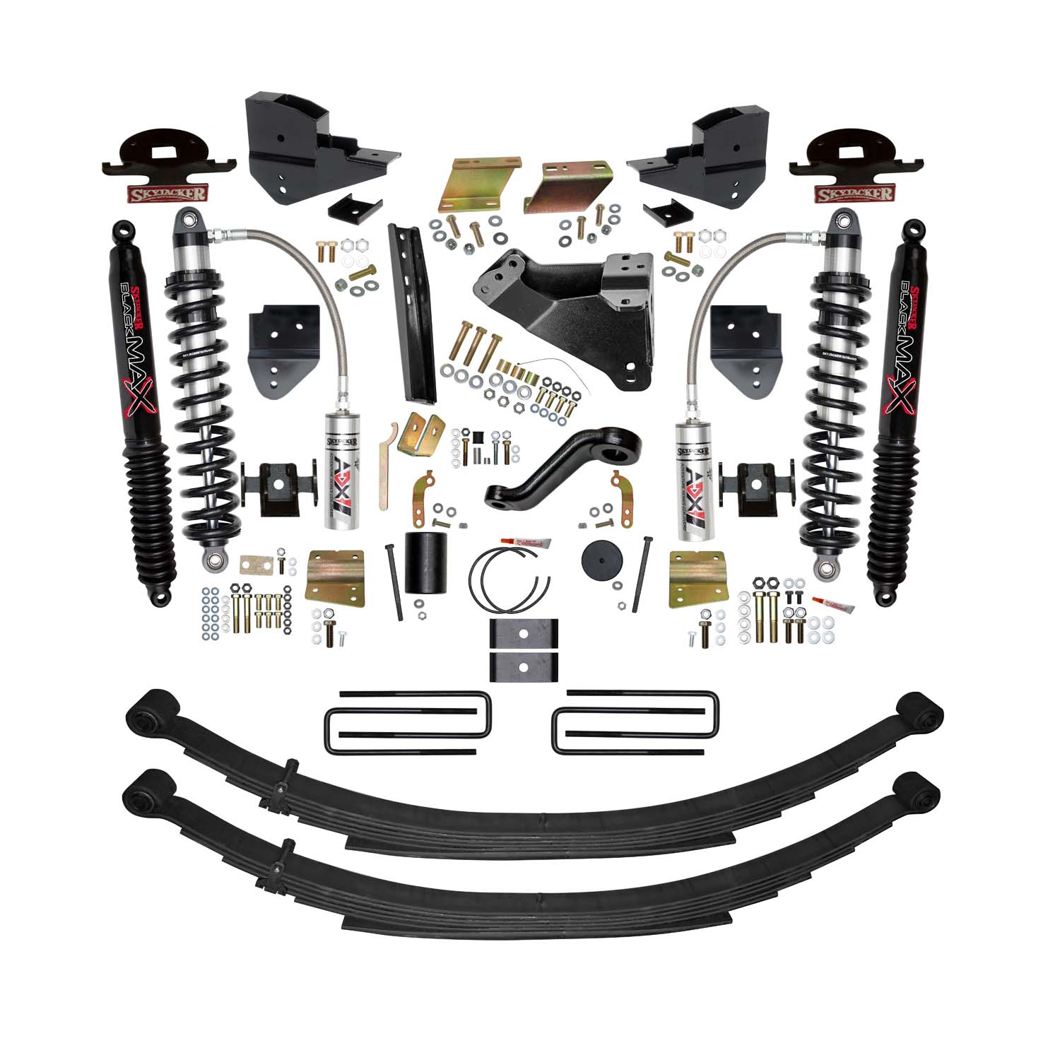 Skyjacker 6 in. ADX 2.5 Coilover Suspension Lift Kit With Black MAX Shocks. F2361KS-B
