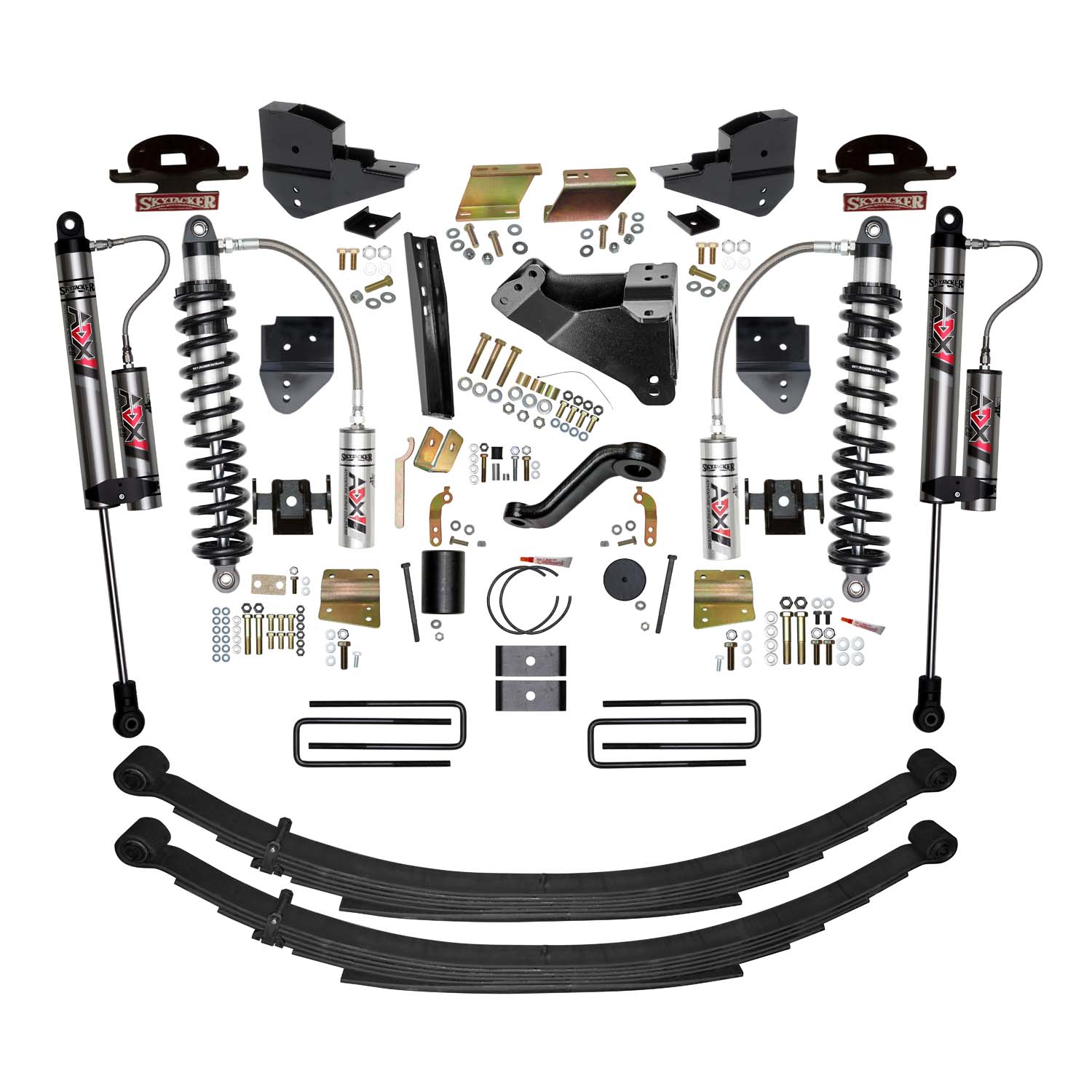 Skyjacker 6 in. ADX 2.5 Coilover Suspension Lift Kit With ADX 2.0 Aluminum Shocks. F2361KS-X