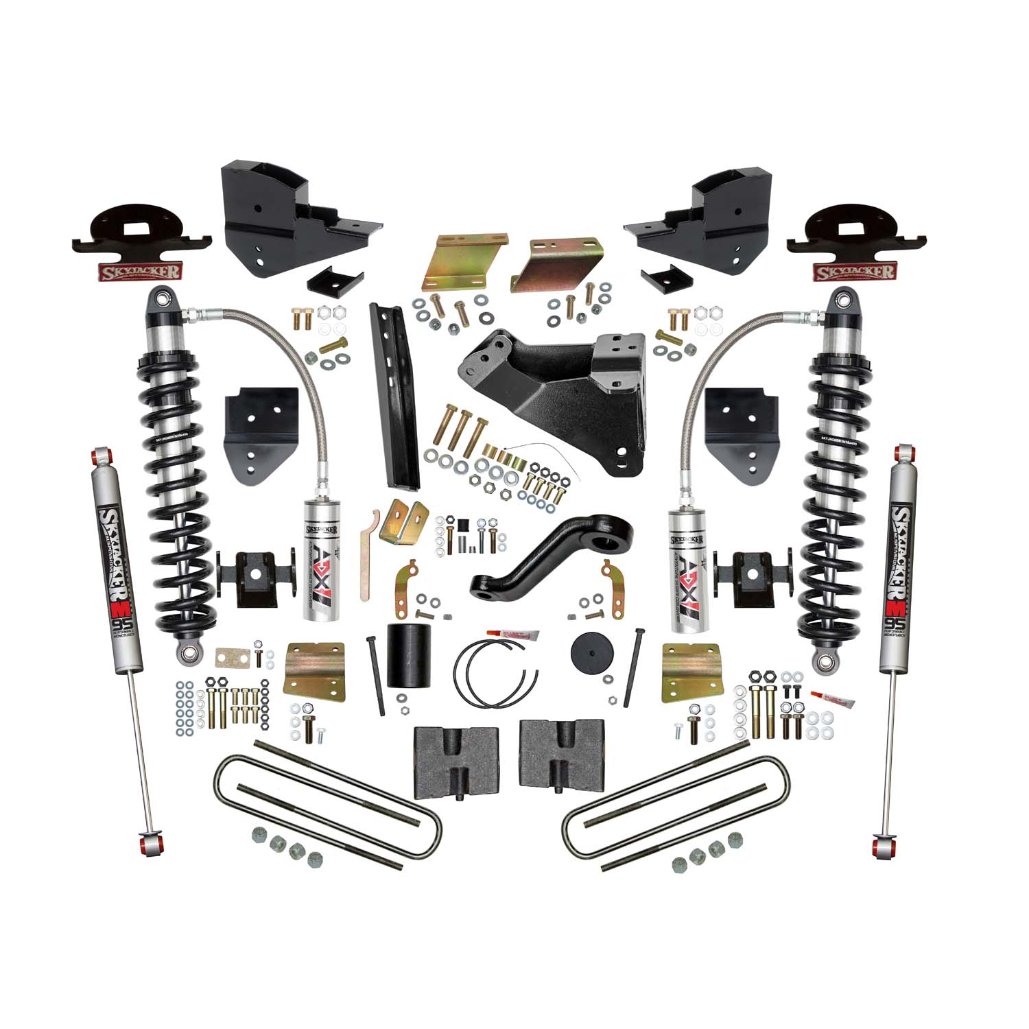 Skyjacker 6 in. ADX 2.5 Coilover Suspension Lift Kit With M95 Monotube Shocks. F2361K-M