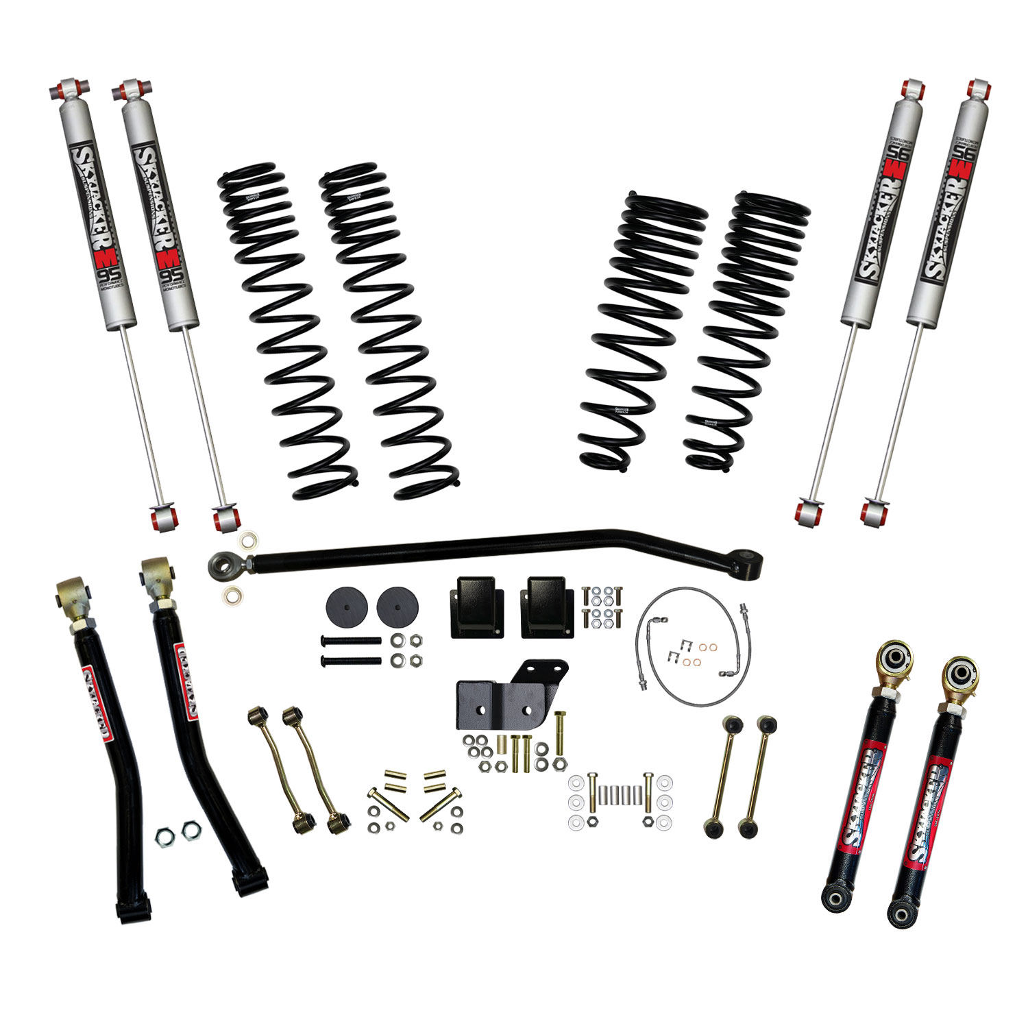 Skyjacker 6 Inch Dual Rate Long Travel Suspension Lift System G602RKMLT