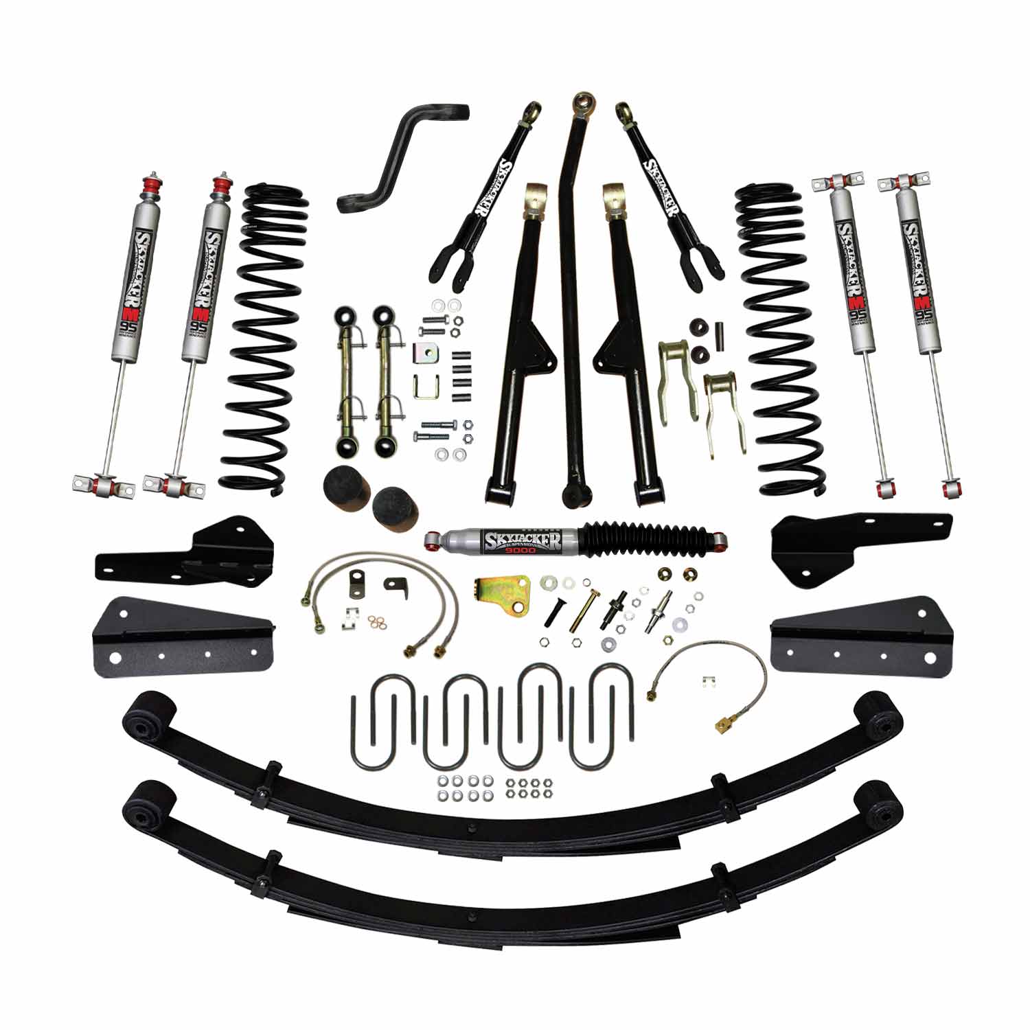 Skyjacker 4.5 Inch Rock Ready 2 Suspension Lift System JC4258KSMLT