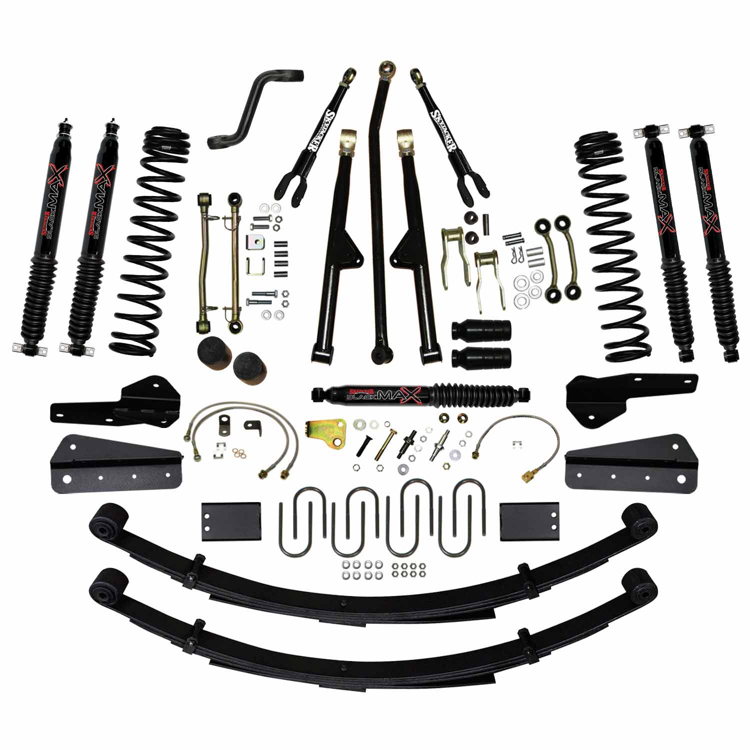 Skyjacker 8 Inch Rock Ready 2 Suspension Lift System JC8258KSBLT