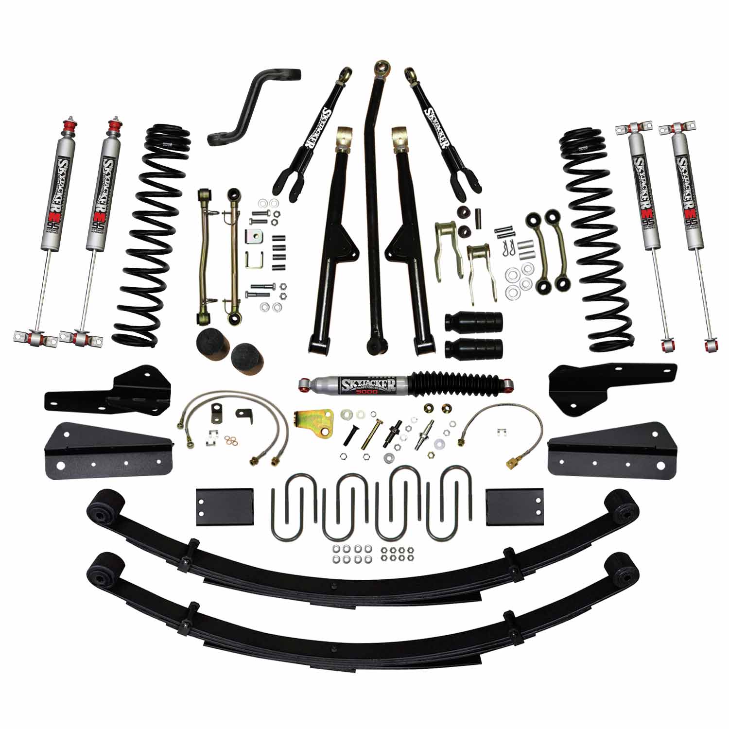 Skyjacker 8 Inch Rock Ready 2 Suspension Lift System JC8258KSMLT