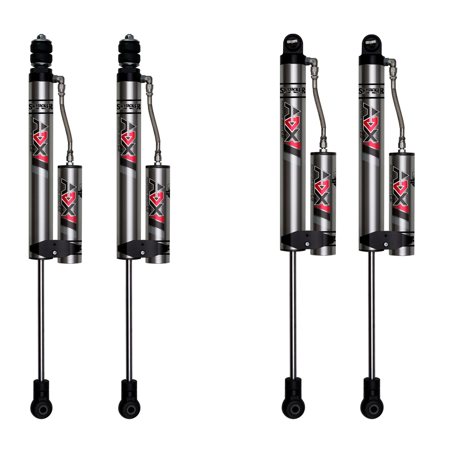 Skyjacker 3.5 in. Component Box With ADX 2.0 Remote Reservoir Shocks. JK3570X