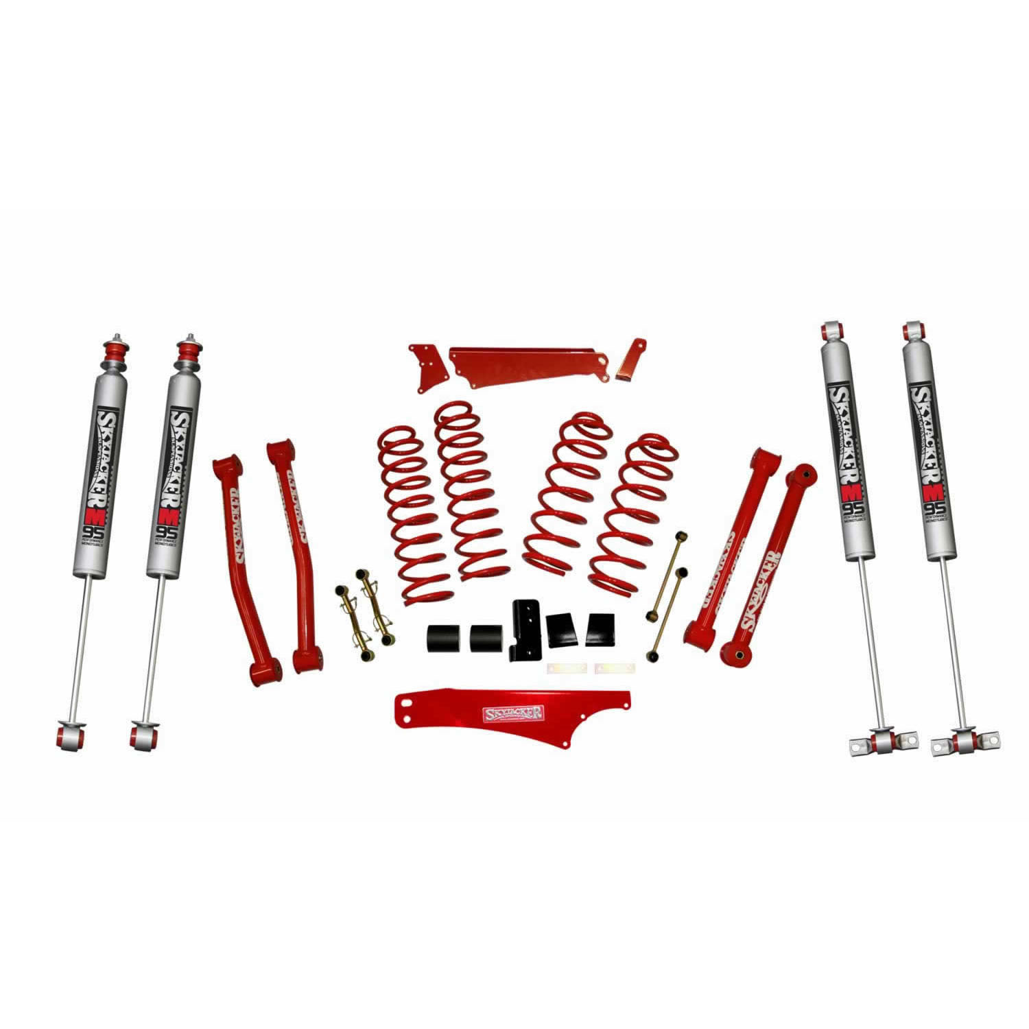 Skyjacker 4IN. KIT 07-09JK RED W/M95 JK401KCR-M