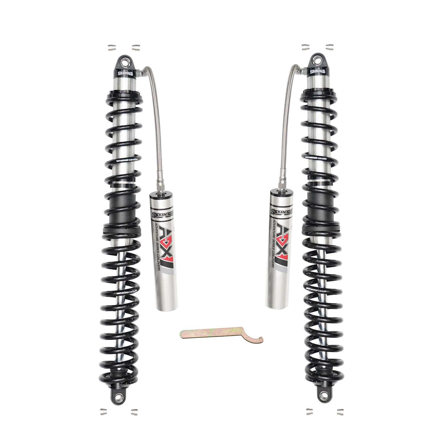 Skyjacker 3.5-6 In. ADX 2.0 Adventure Series Remote Reservoir Rear Coilover Shocks. JL36ER
