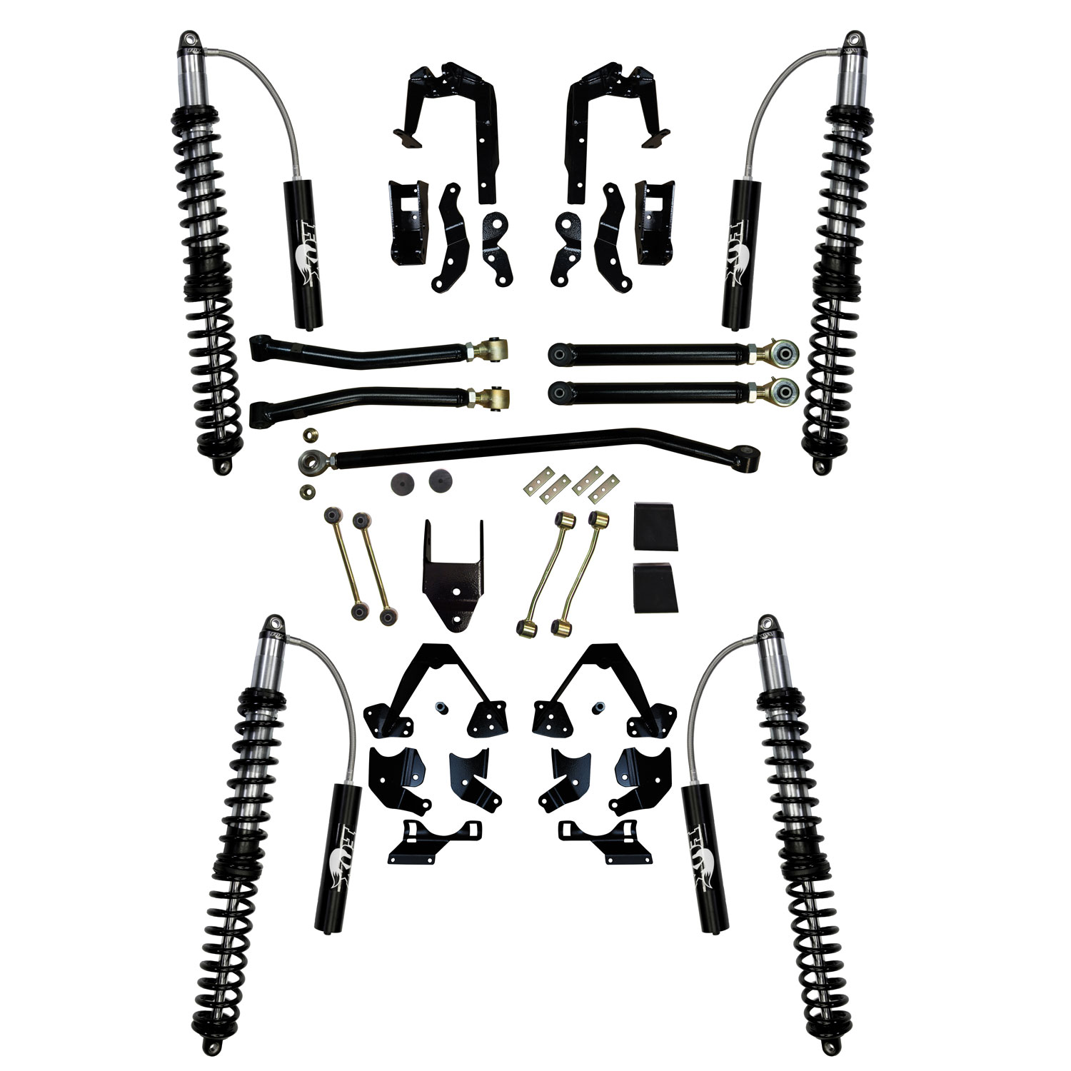 Skyjacker 3.5-6 in. Coilover Lift Kit JL36SLSKR3-SX