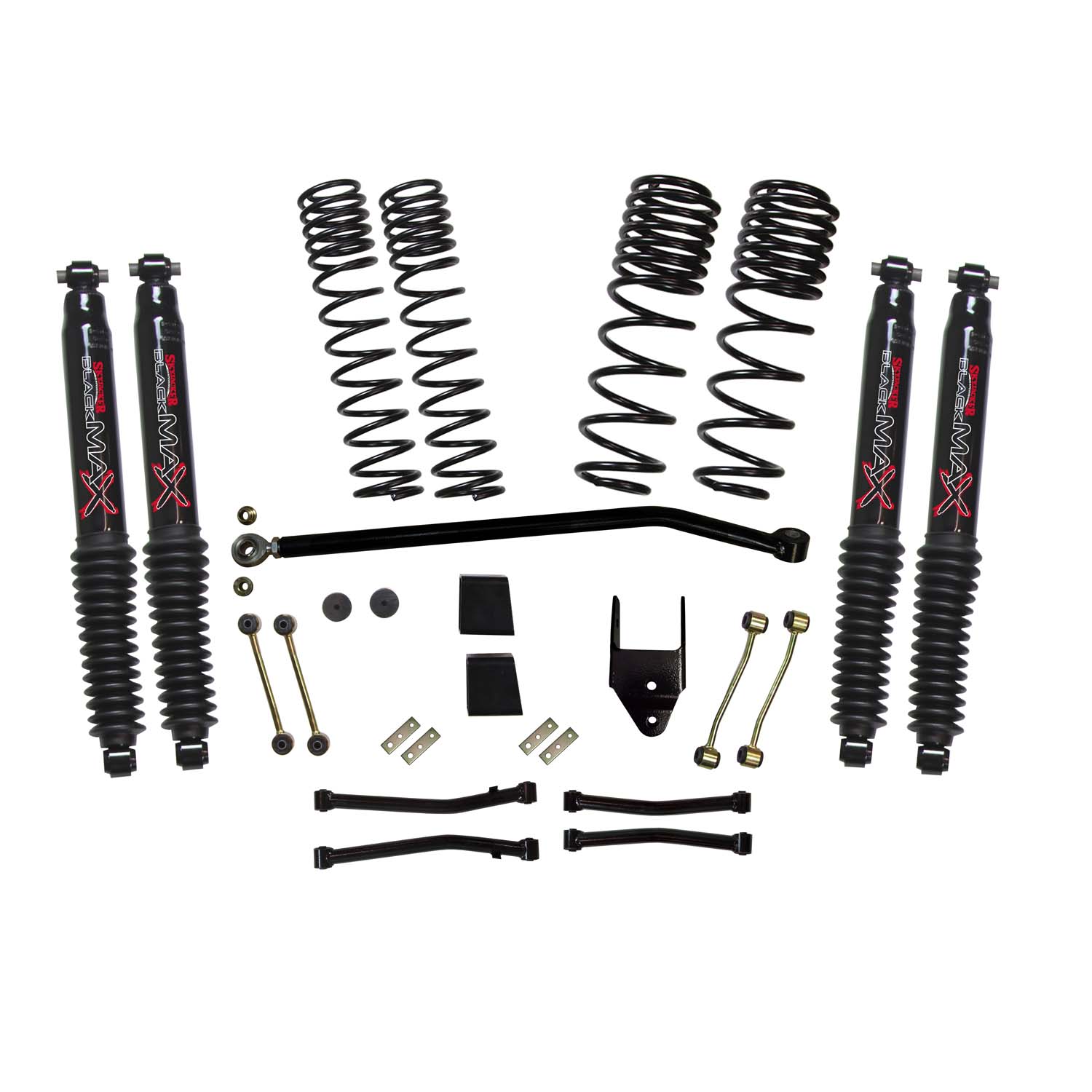 Skyjacker 4.5 in. Suspension Lift Kit JL45EBKBLT