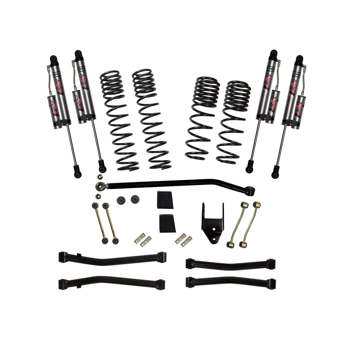 Skyjacker 4.5 in. Suspension Lift Kit JL45R3BKXLT