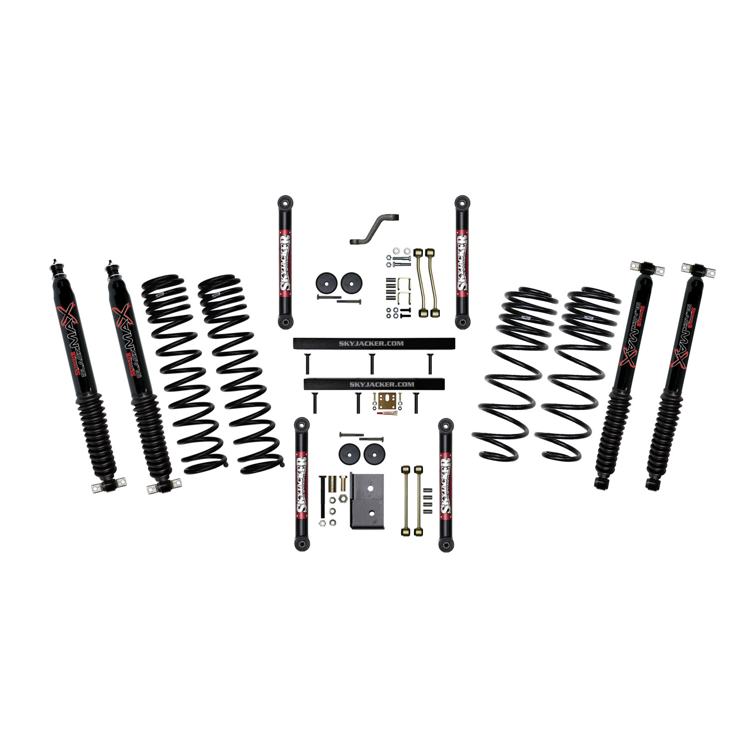 Skyjacker Long Travel Series Suspension Lift Kit w/Shocks TJ401BPBLT