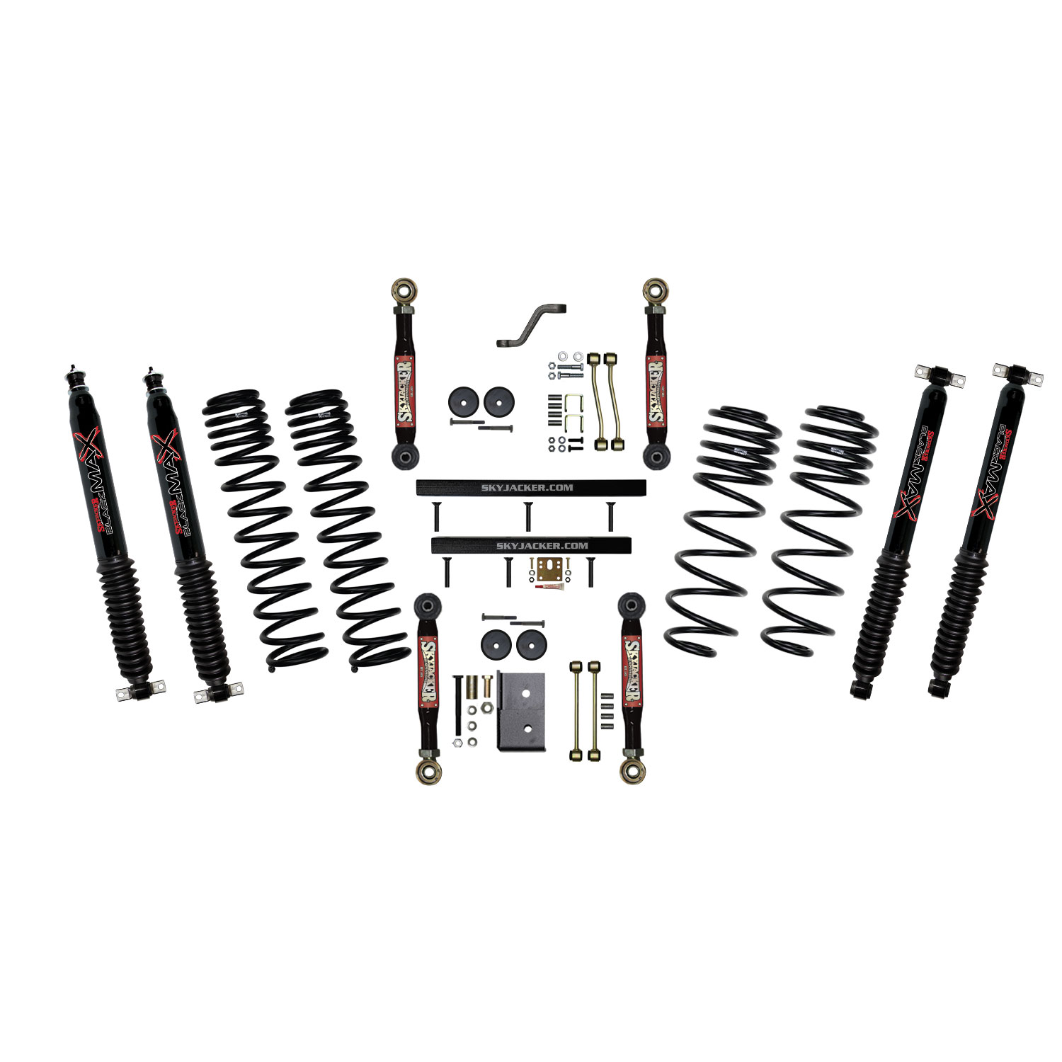 Skyjacker Long Travel Series Suspension Lift Kit w/Shocks TJ401BPBLTX