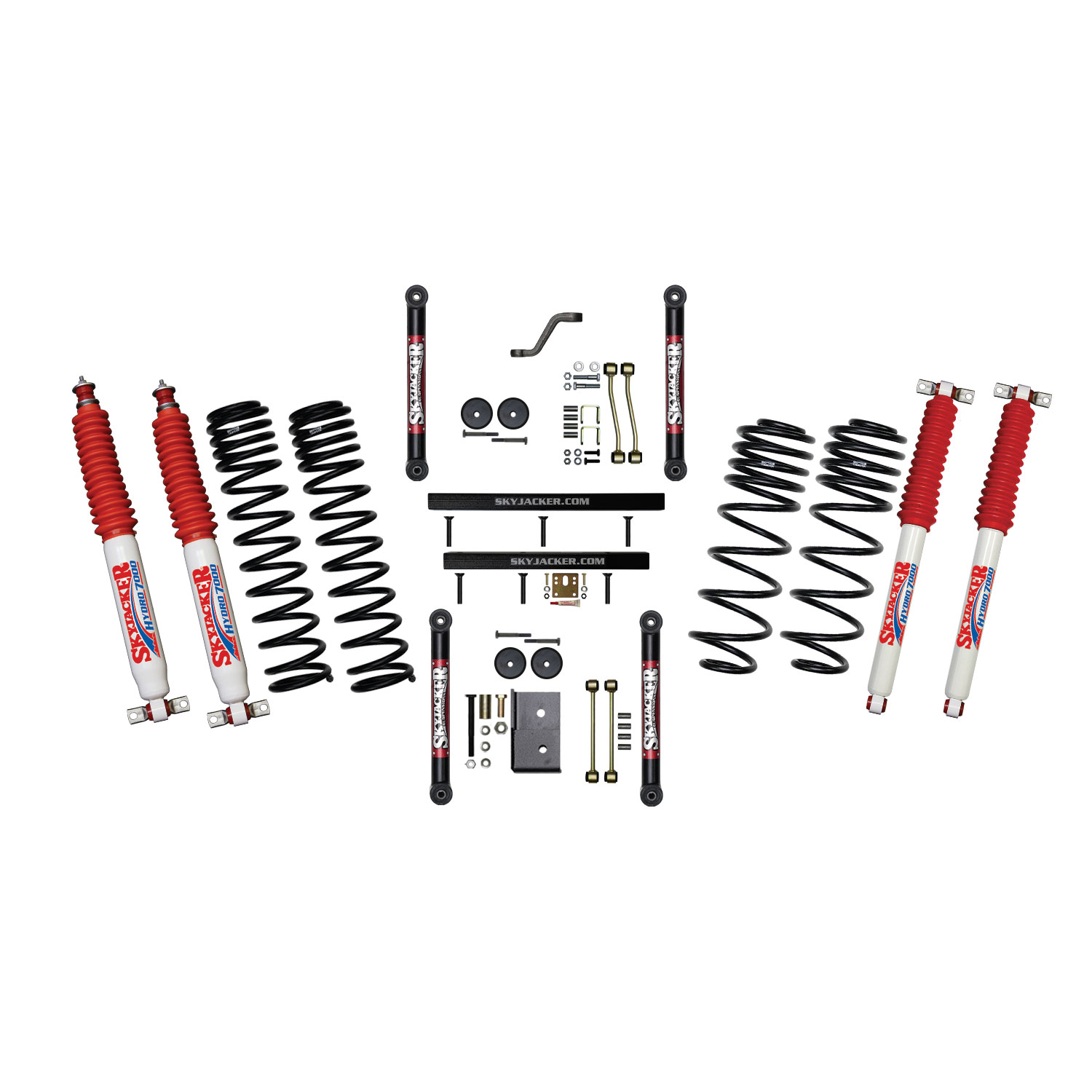 Skyjacker Long Travel Series Suspension Lift Kit w/Shocks TJ401BPHLT