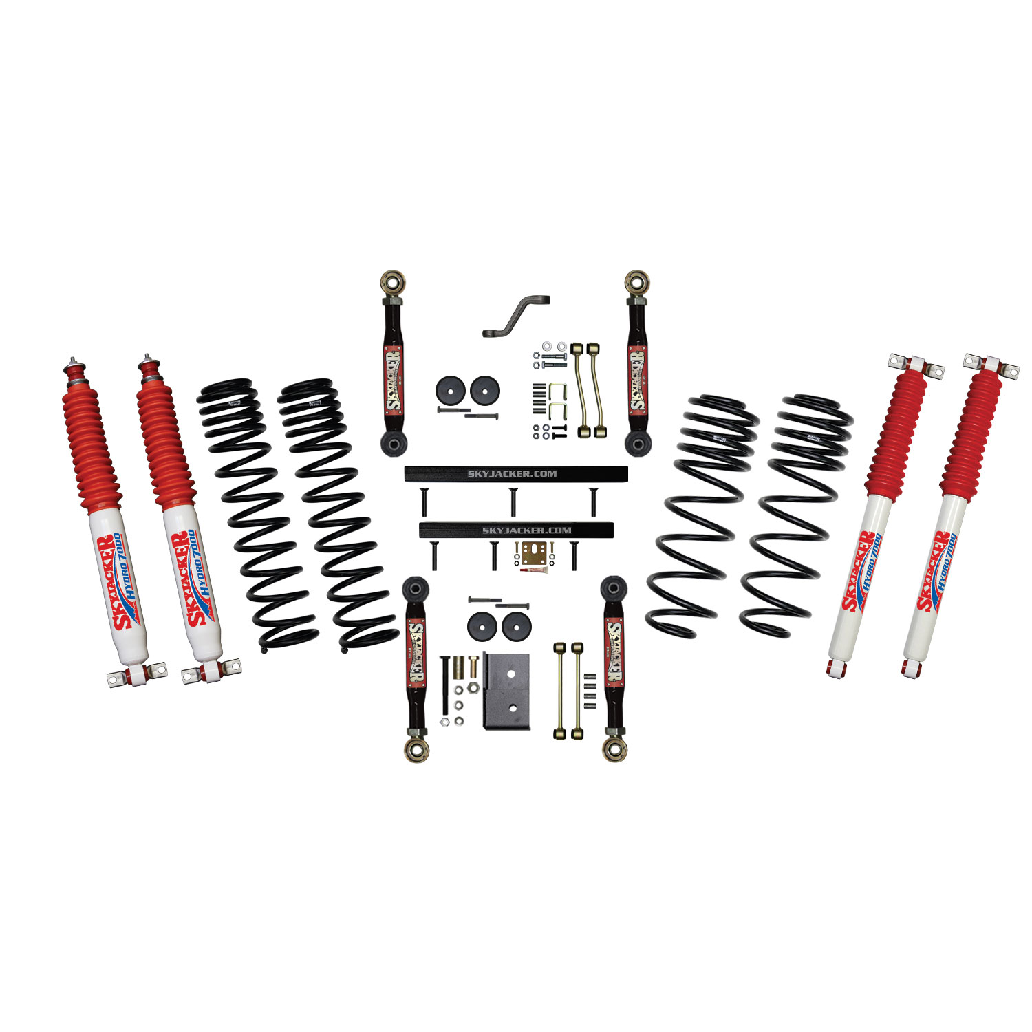 Skyjacker Long Travel Series Suspension Lift Kit w/Shocks TJ401BPHLTX
