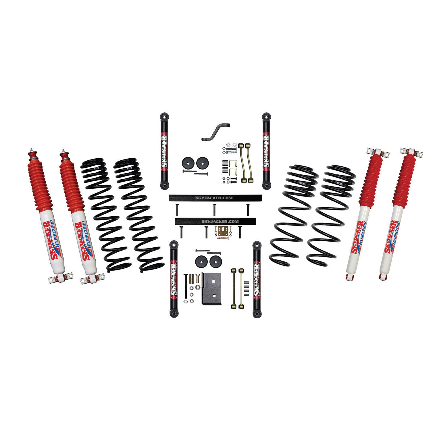 Skyjacker Long Travel Series Suspension Lift Kit w/Shocks TJ403BPHLT