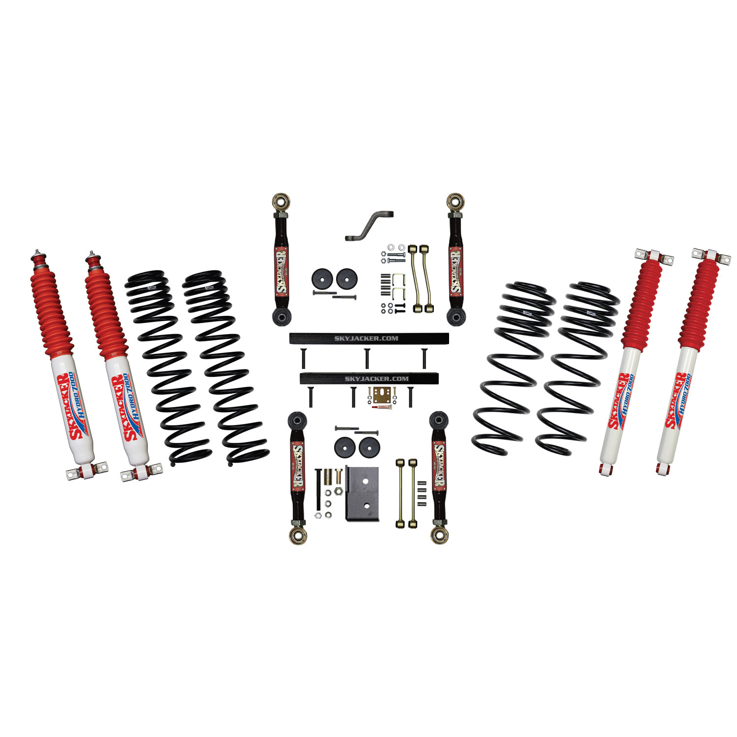 Skyjacker Long Travel Series Suspension Lift Kit w/Shocks TJ403BPHLTX