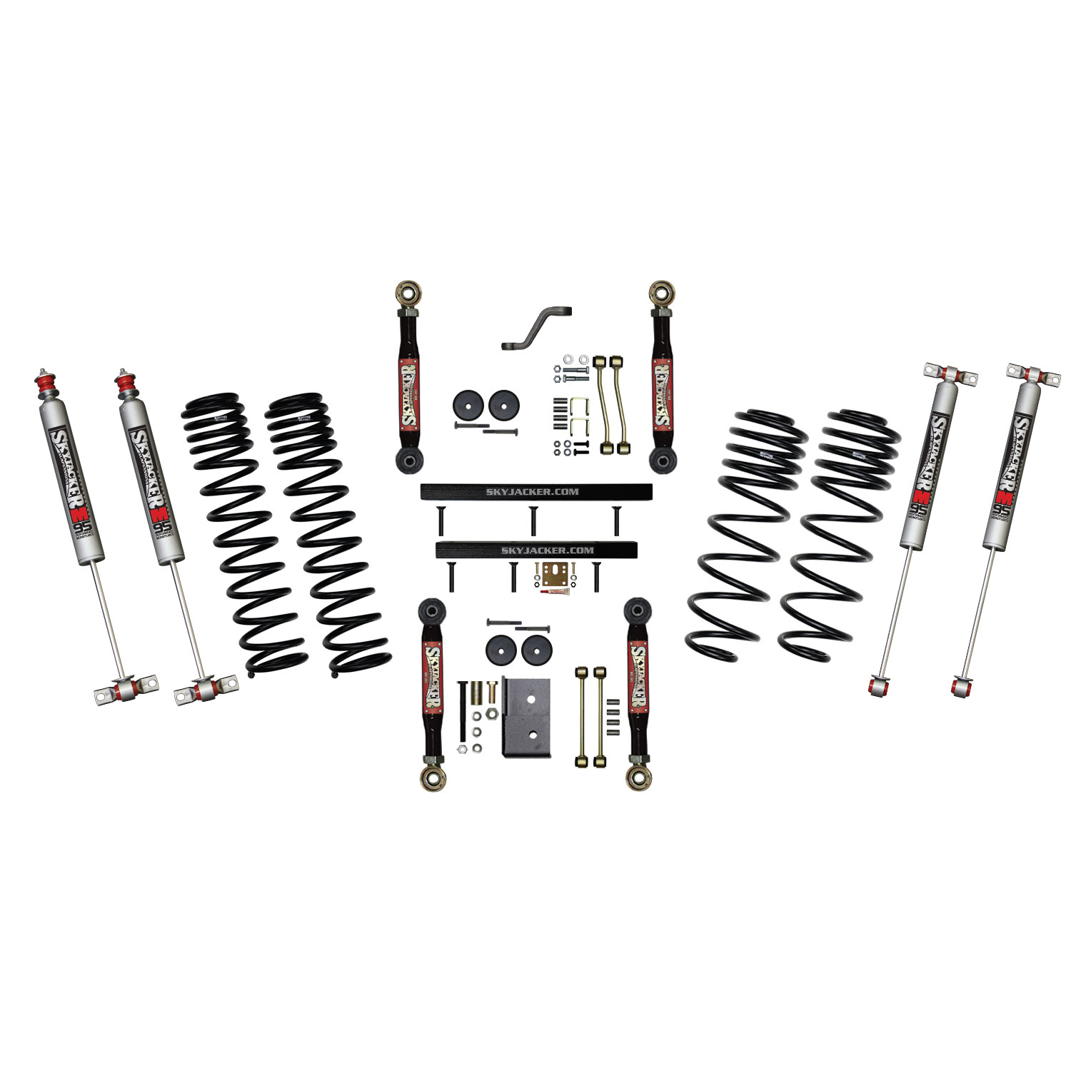 Skyjacker Long Travel Series Suspension Lift Kit w/Shocks TJ403BPMLTX