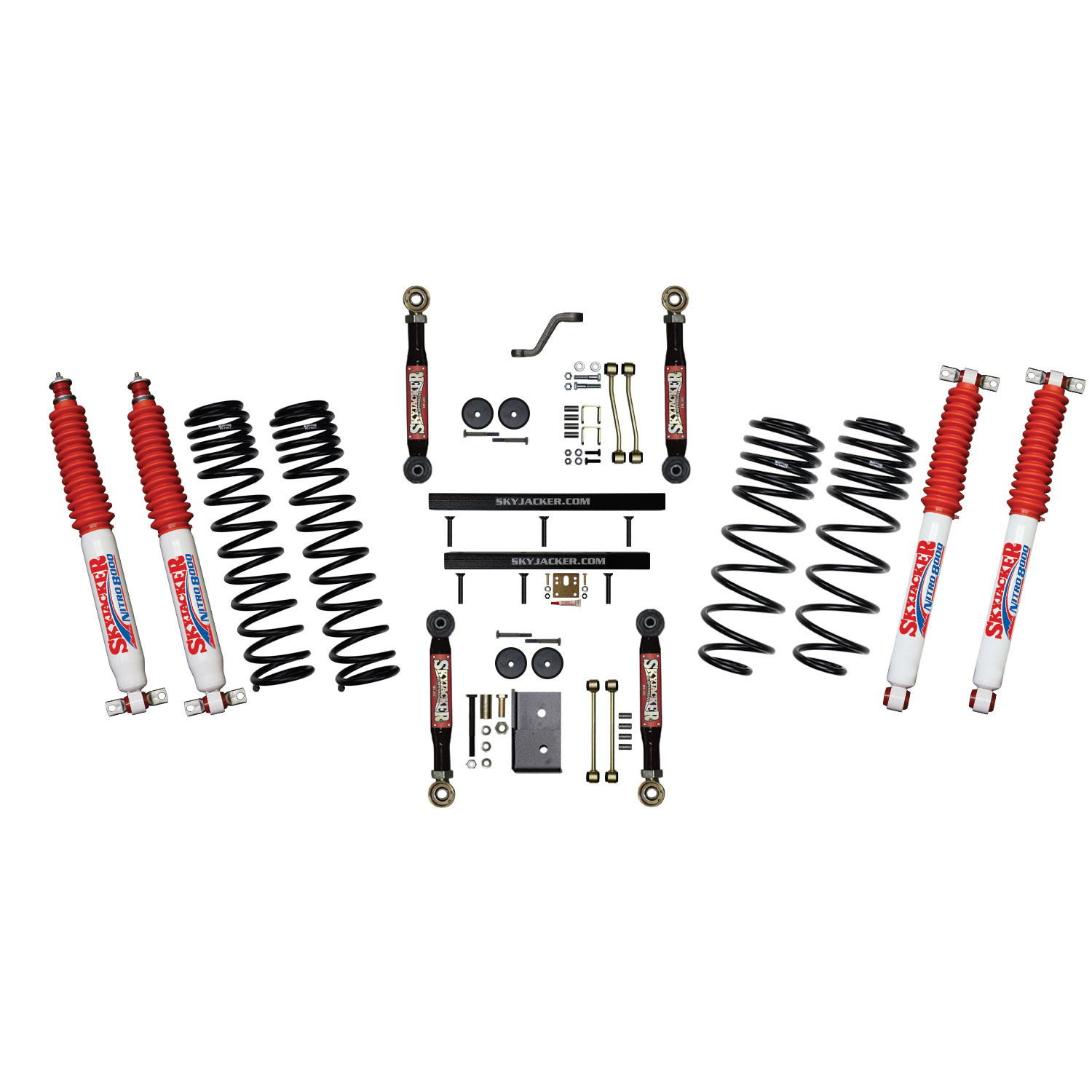 Skyjacker Long Travel Series Suspension Lift Kit w/Shocks TJ403BPNLTX