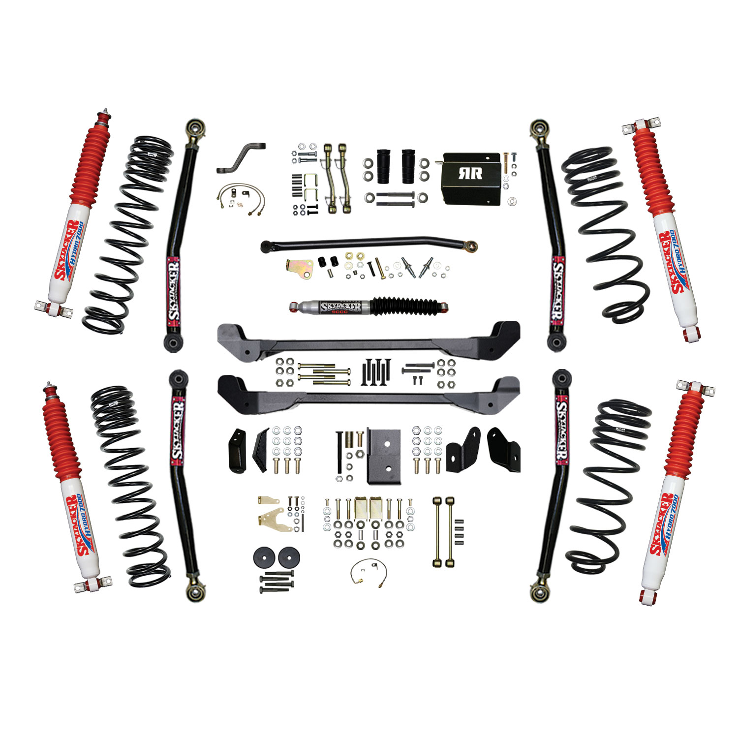 Skyjacker Long Arm Suspension Lift Kit w/ Shocks TJ40RR1LTK-H
