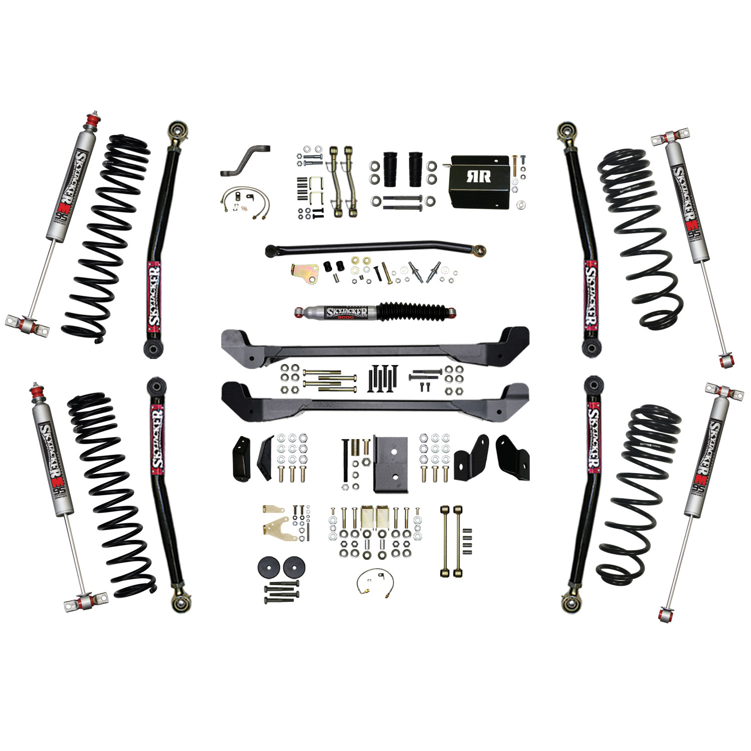 Skyjacker Long Arm Suspension Lift Kit w/ Shocks TJ60RR1LTK-M