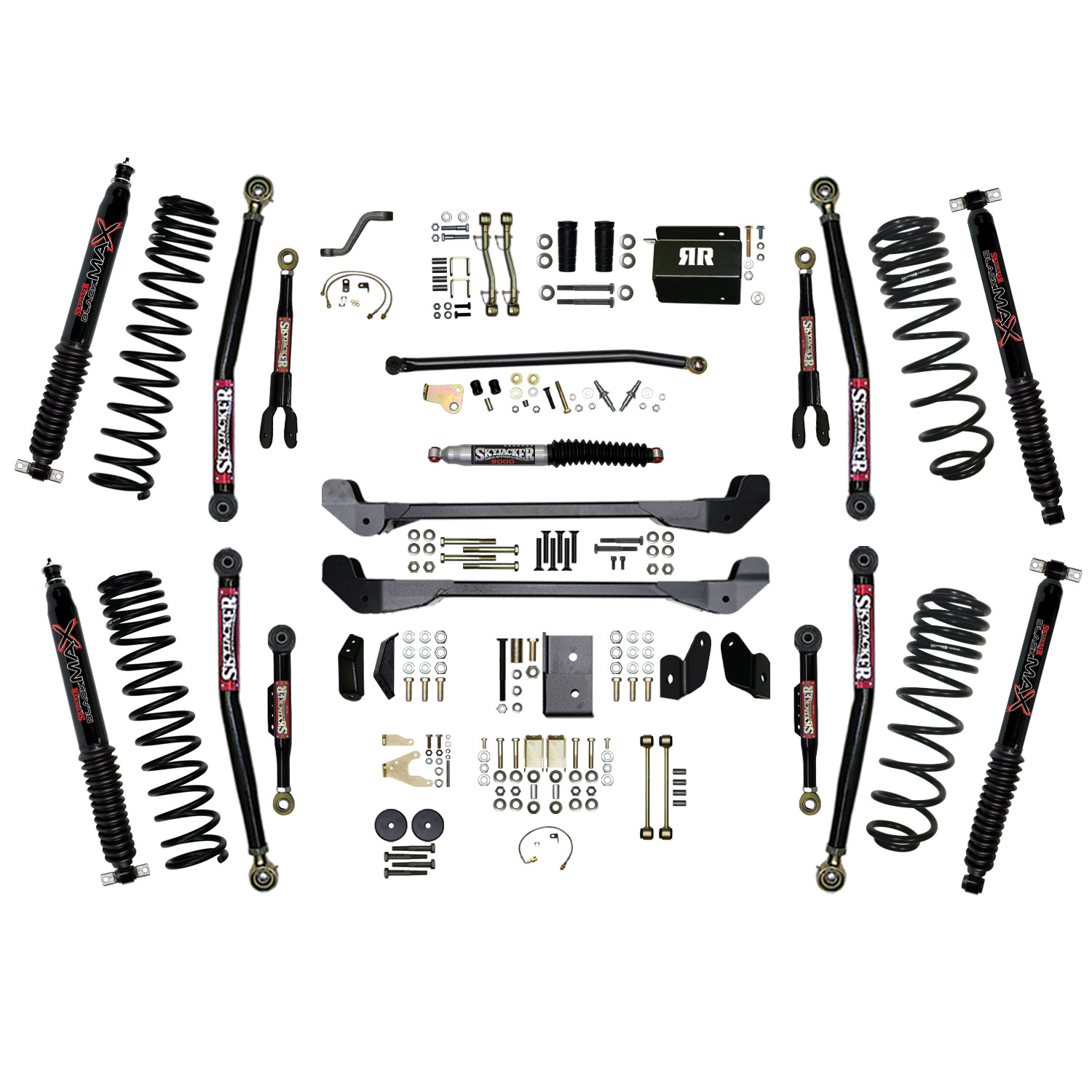 Skyjacker Long Arm Suspension Lift Kit w/ Shocks TJ60RR2LTK-B