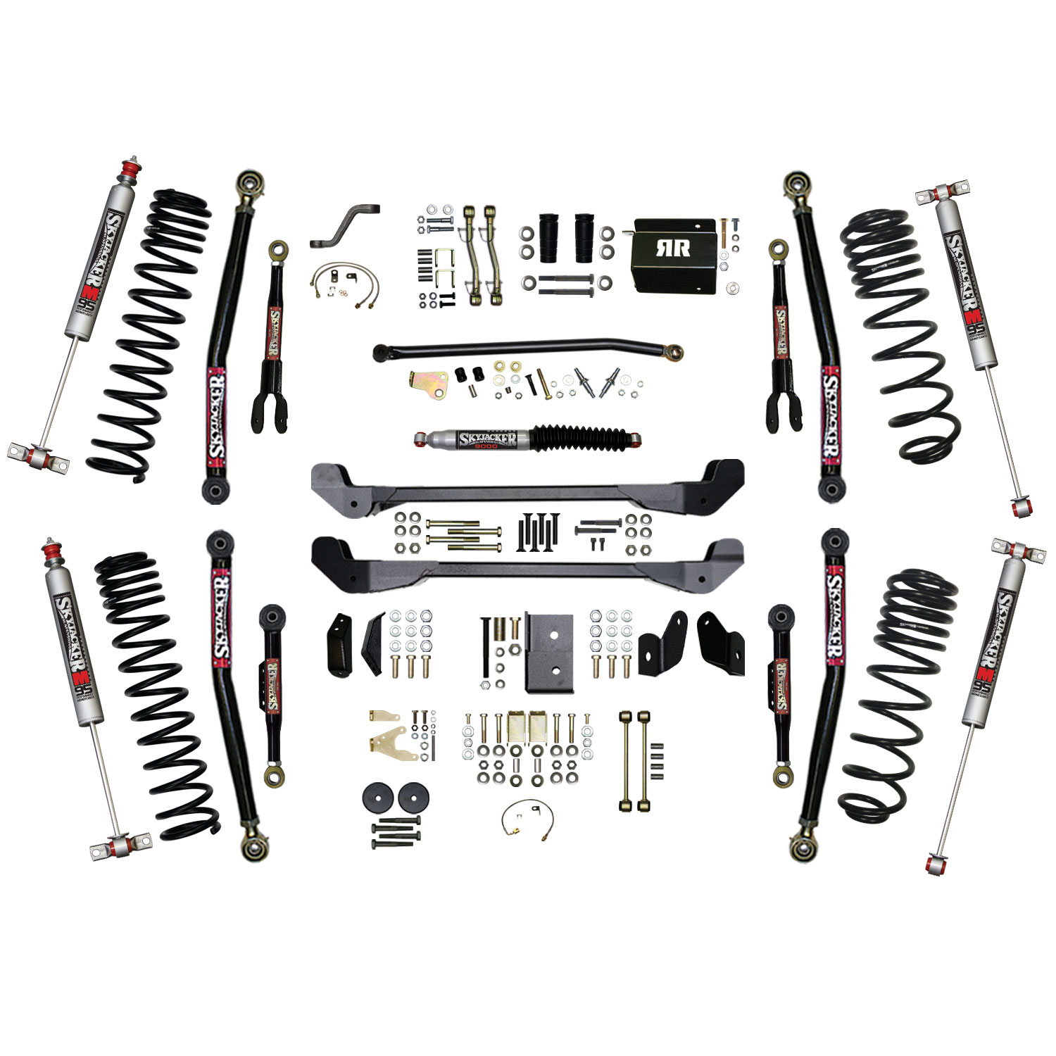 Skyjacker Long Arm Suspension Lift Kit w/ Shocks TJ60RR2LTK-M