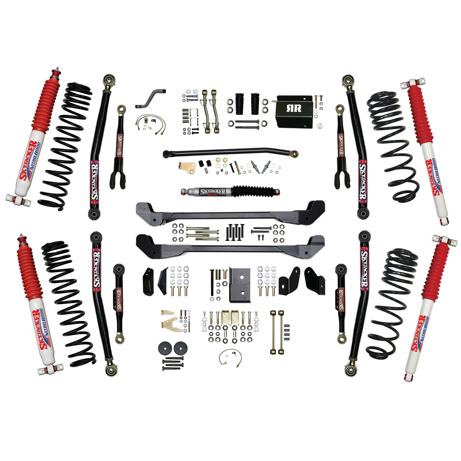 Skyjacker Long Arm Suspension Lift Kit w/ Shocks TJ60RR2LTK-N