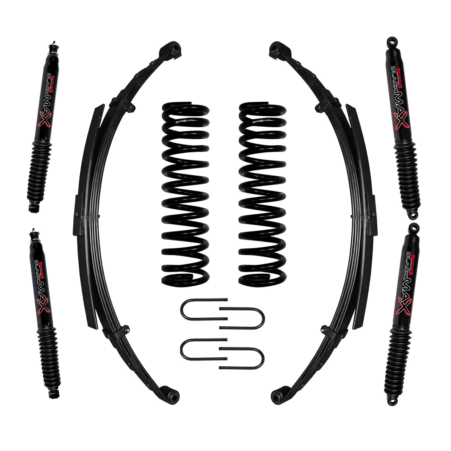 Skyjacker Suspension Lift Kit w/Shocks 174EBKS-B