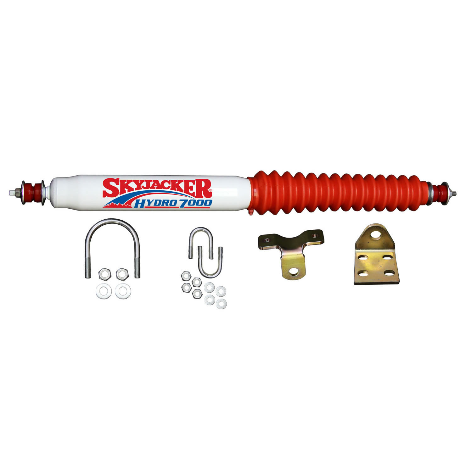 Skyjacker SNGL STAB KT WHITE W/RED BO 7100