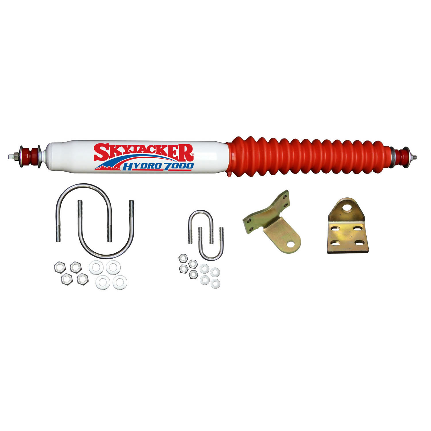 Skyjacker SNGL STAB KT WHITE W/RED BO 7160