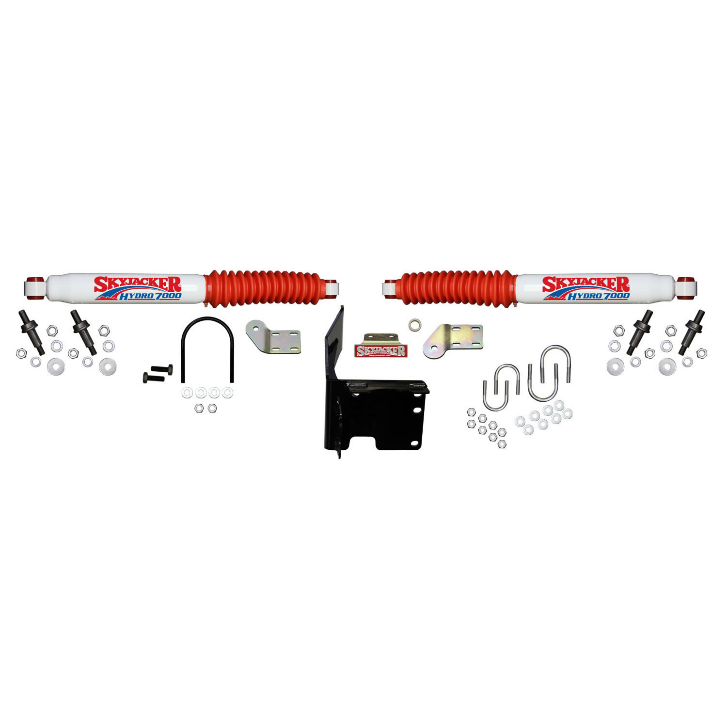 Skyjacker DUAL STAB KT WHITE W/RED BO 7214