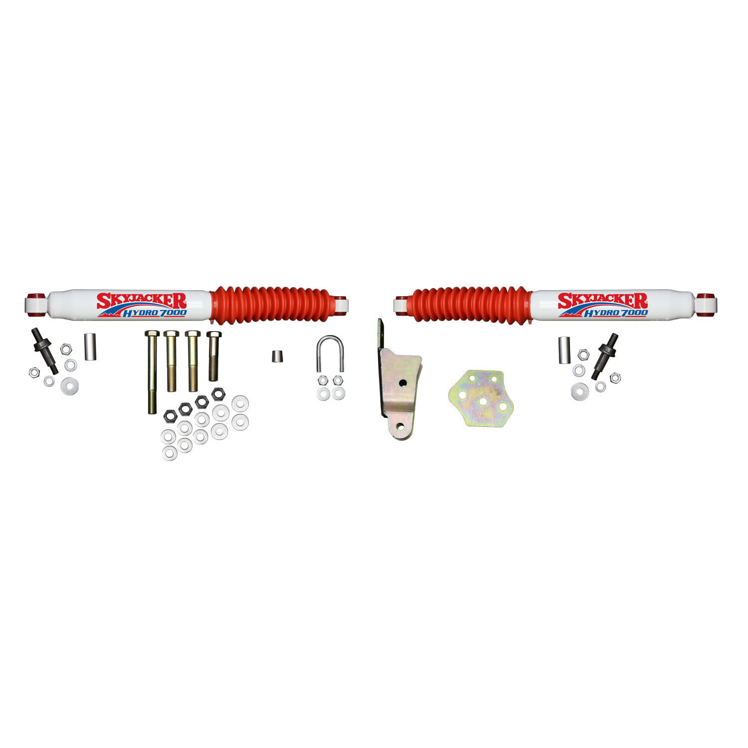 Skyjacker DUAL STAB KT WHITE W/RED BO 7217