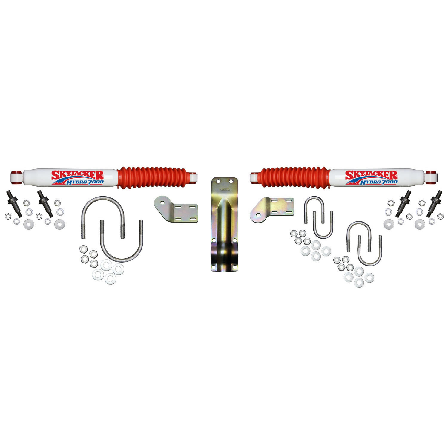 Skyjacker DUAL STAB KT WHITE W/RED BO 7218