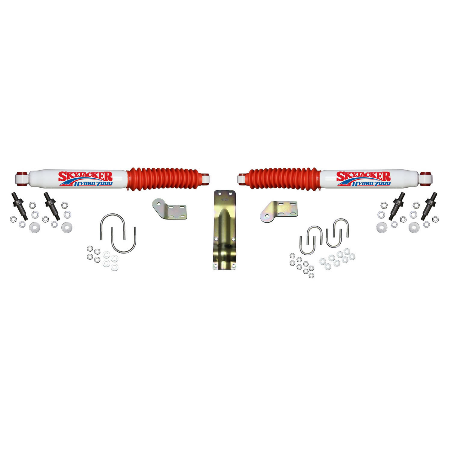 Skyjacker DUAL STAB KT WHITE W/RED BO 7254