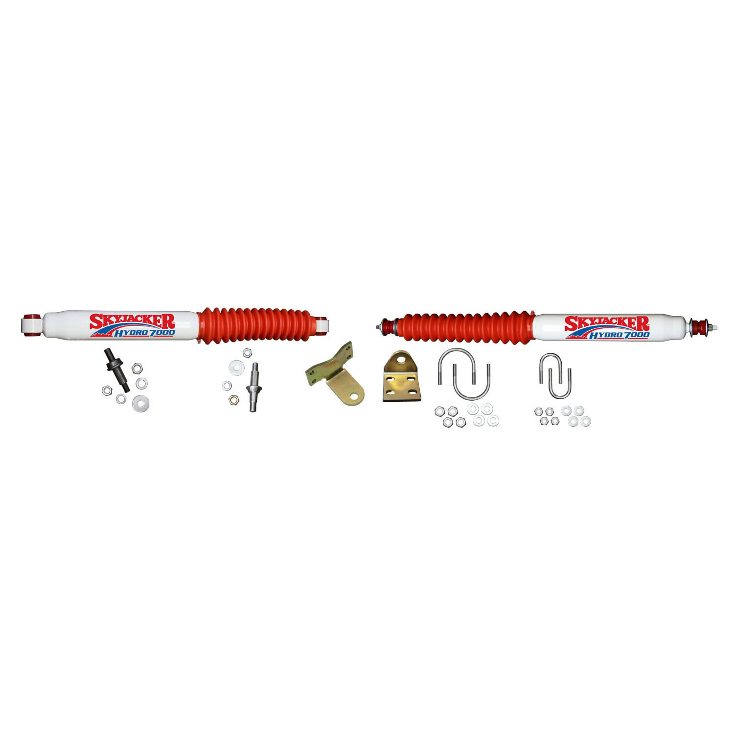 Skyjacker DUAL STAB KT WHITE W/RED BO 7255