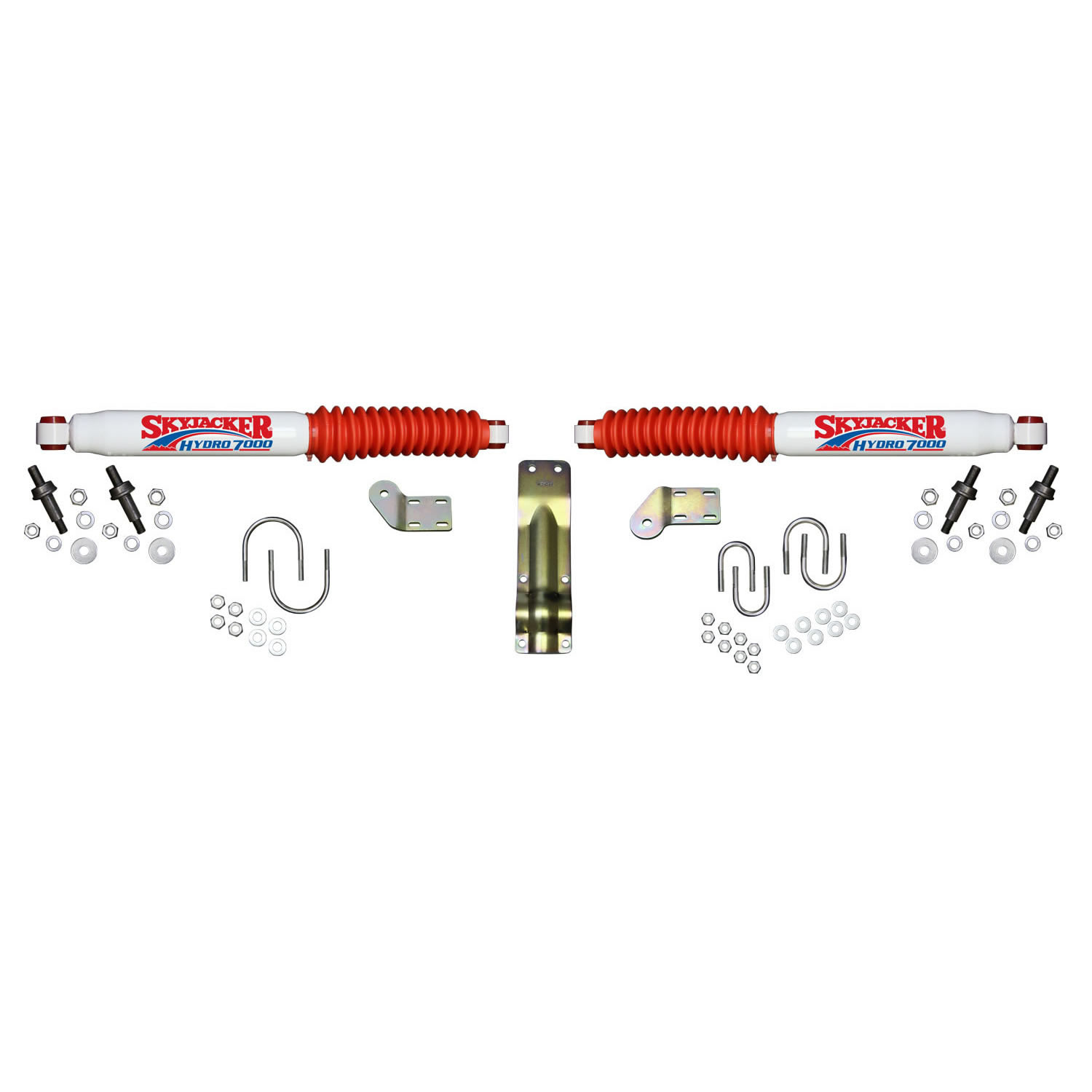Skyjacker DUAL STAB KT WHITE W/RED BO 7270