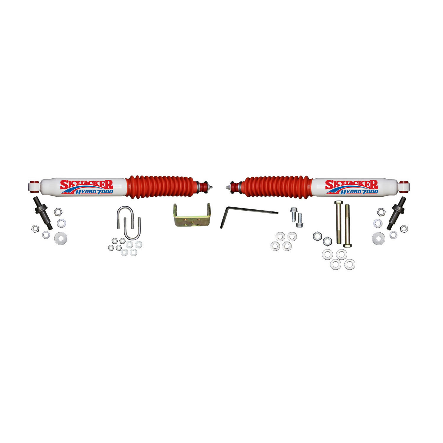 Skyjacker DUAL STAB KT WHITE W/RED BO 7296