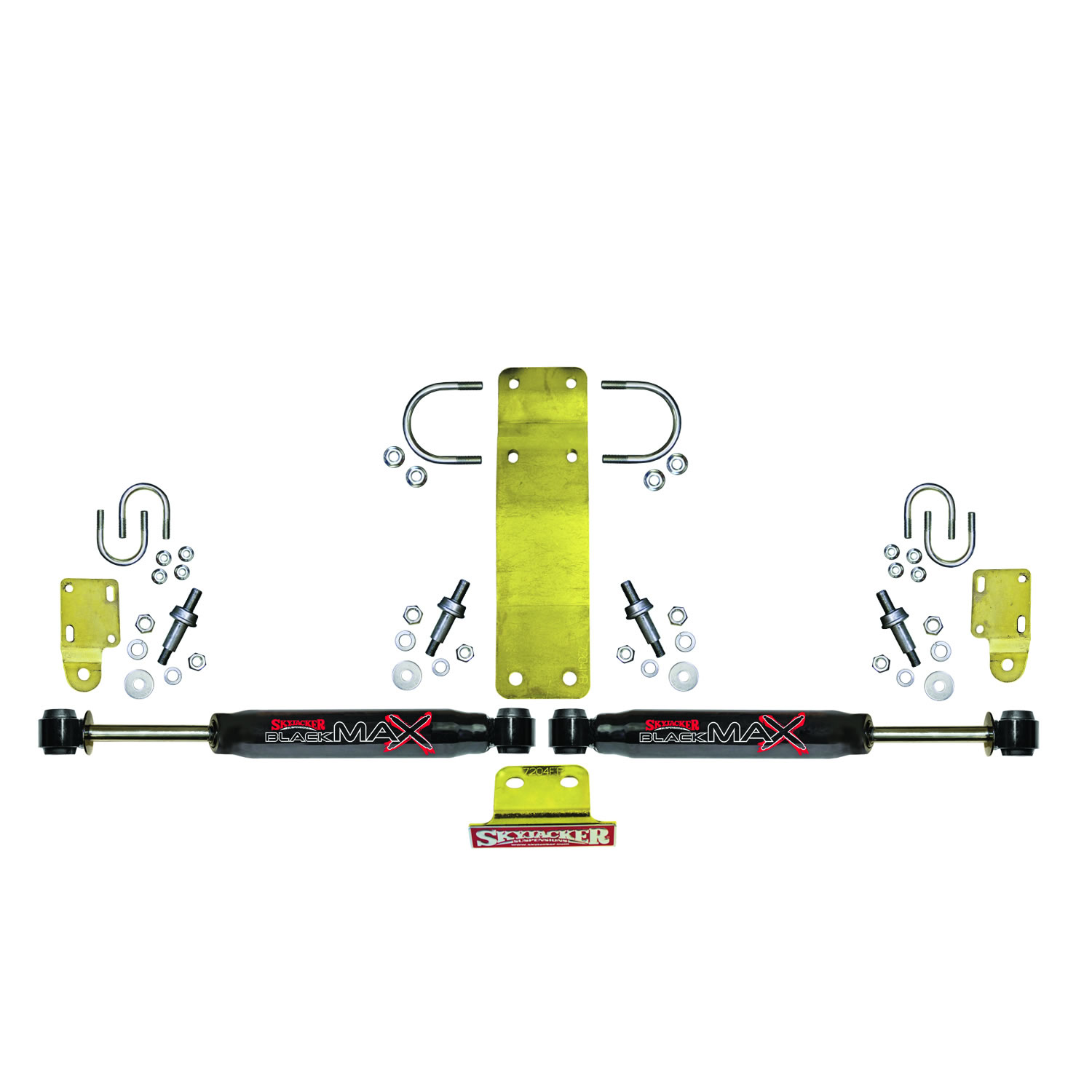 Skyjacker 2007-2017 Jeep Wrangler JK/JKU Black Max Dual Steering Stabilizer Kit 8204