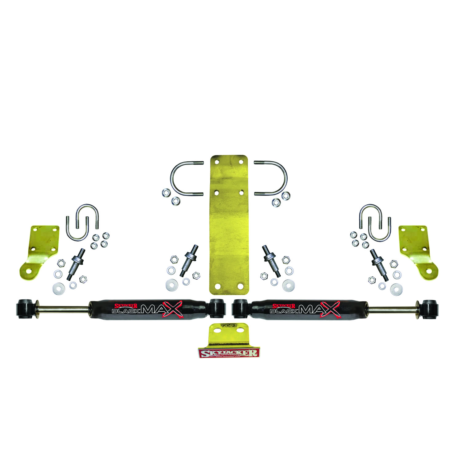 Skyjacker 2007-2017 Jeep Wrangler JK/JKU Black Max Dual Steering Stabilizer Kit 8206