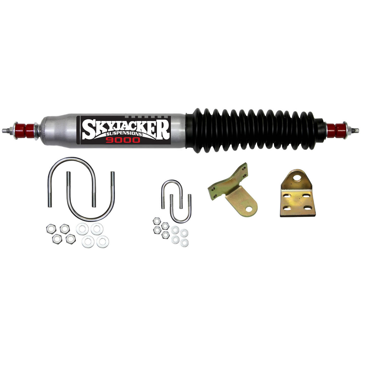 Skyjacker SNGL STAB KT SILVER W/BK BO 9160
