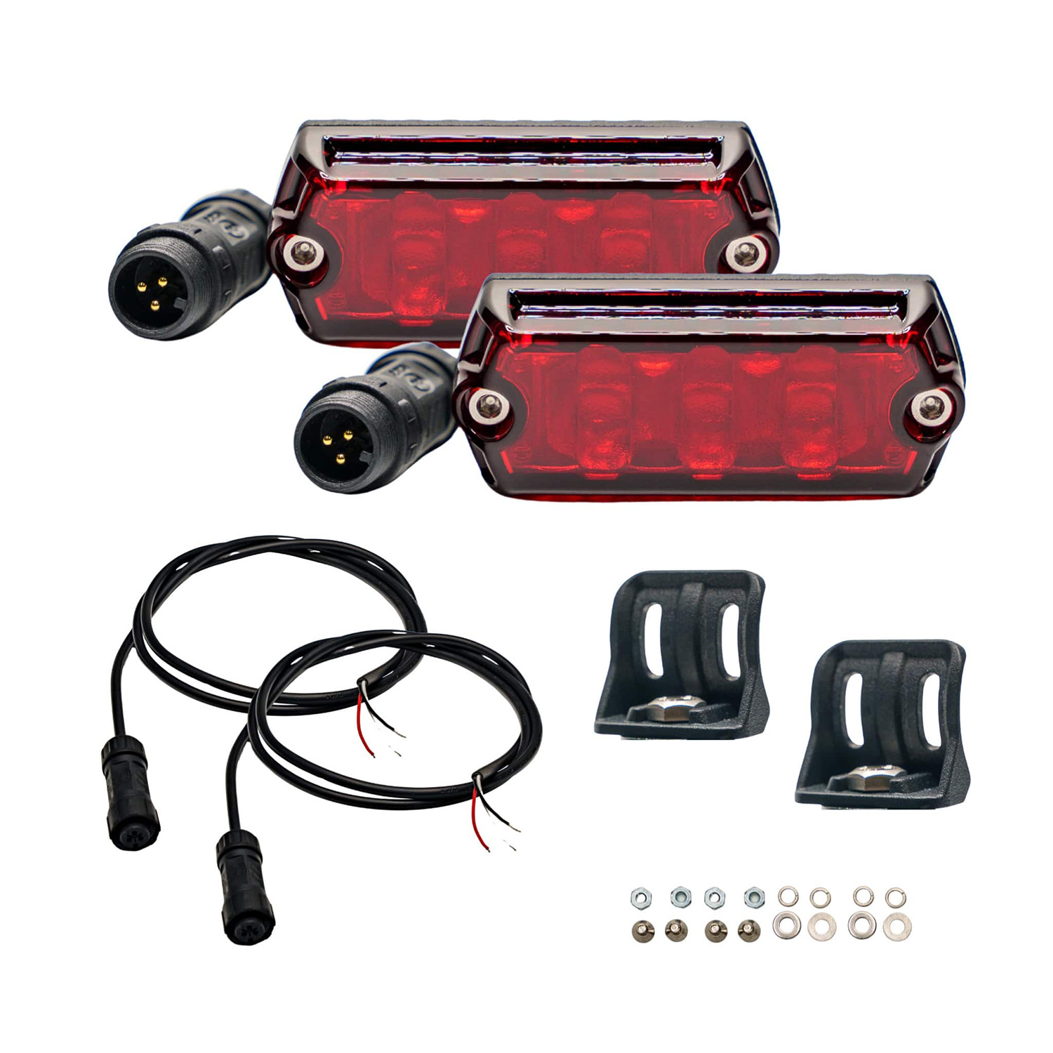 ARB NANO 2 Pack Scene Light Kit with Red Lens NAN312
