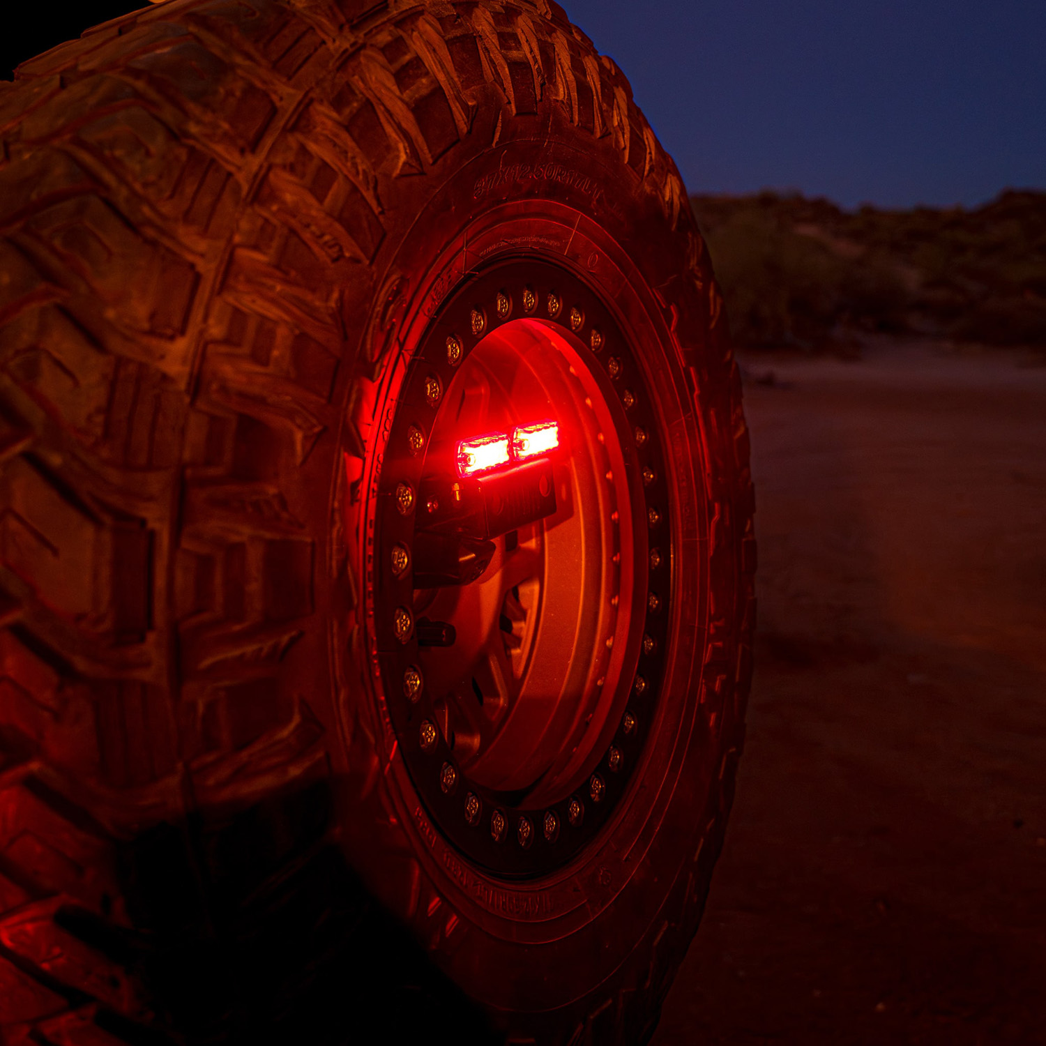 ARB NANO 2 Pack Scene Light Kit with Red/Amber Lens NAN412