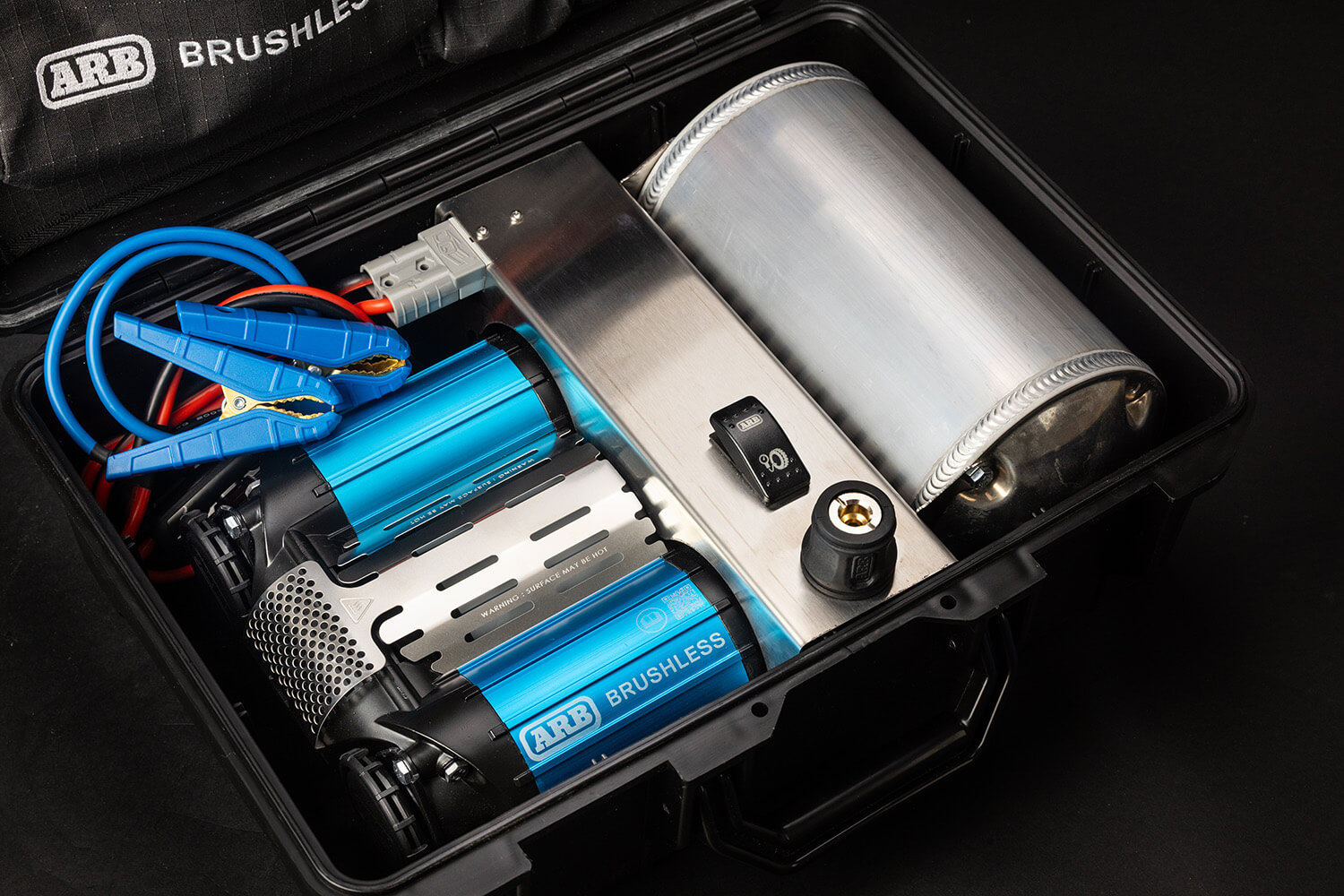 ARB Brushless Twin Motor Portable 12V Air Compressor CKBLTP12