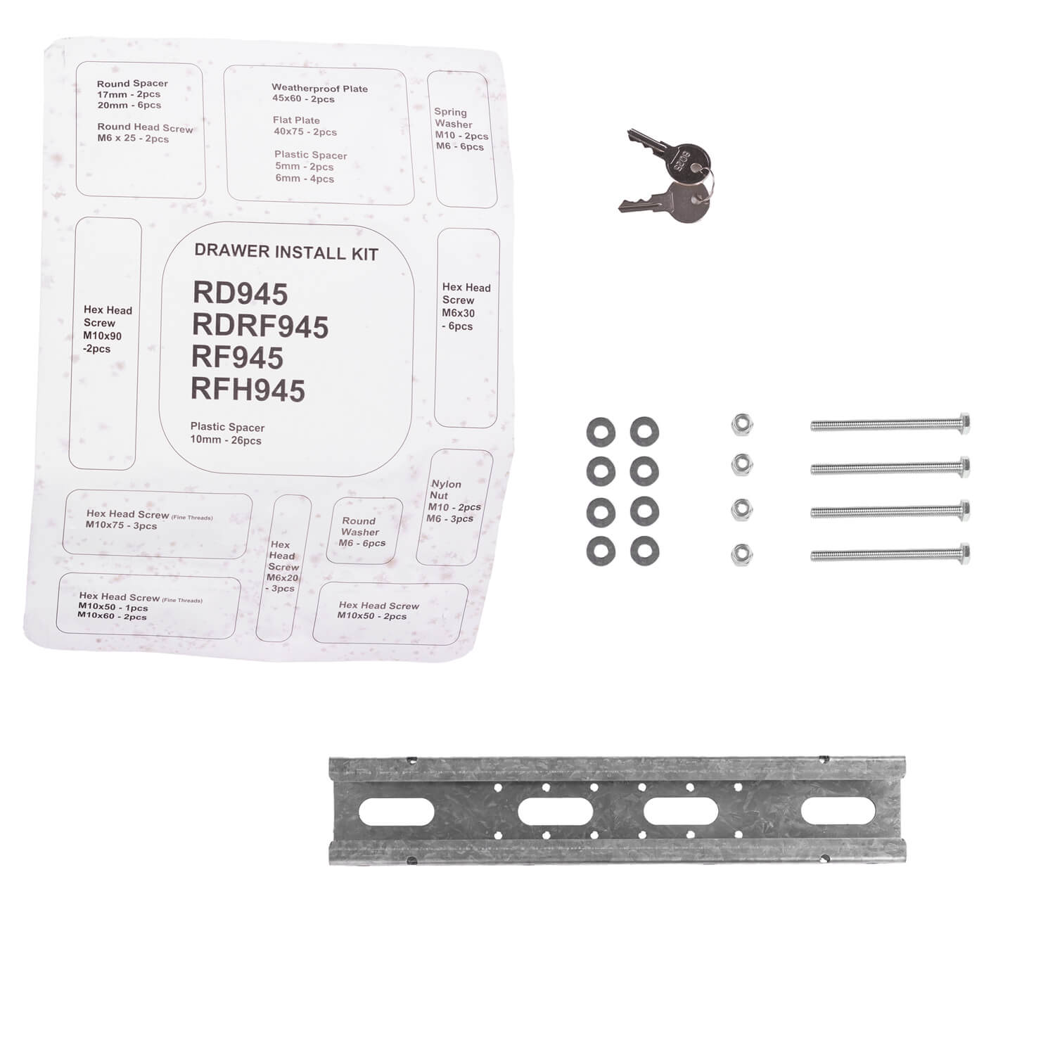 ARB Roller Drawer with Roller Floor RDRF945
