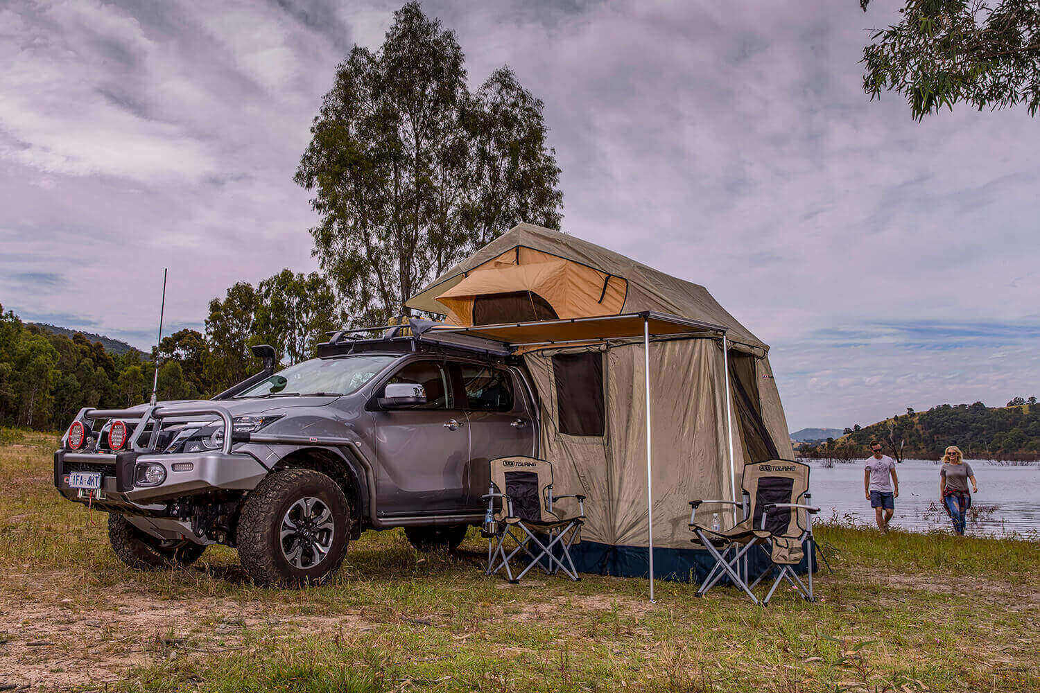 ARB Simpson III Rooftop Tent with Annex 803804