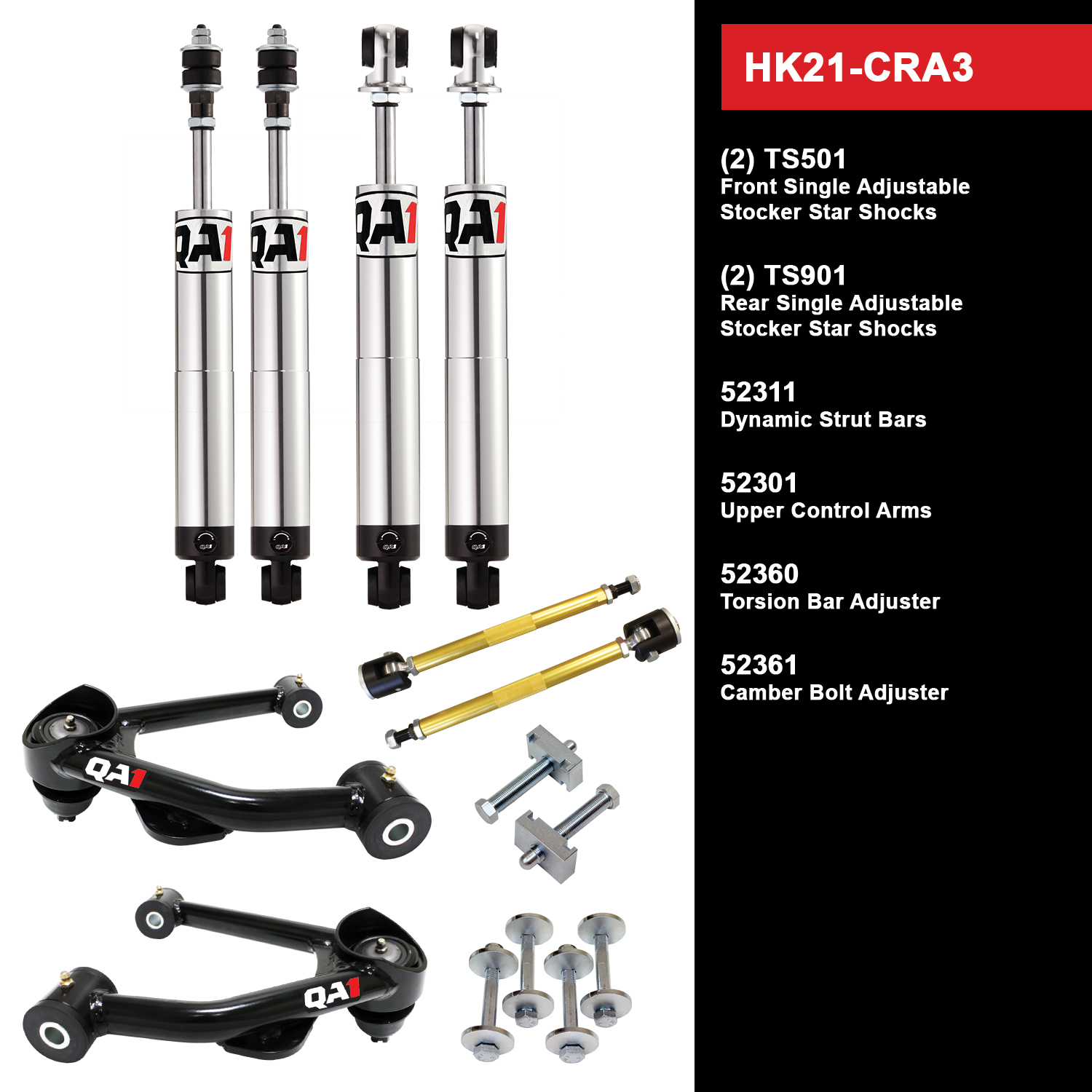 QA1 Handling Kit Level 1, Mopar A-Body HK21-CRA3