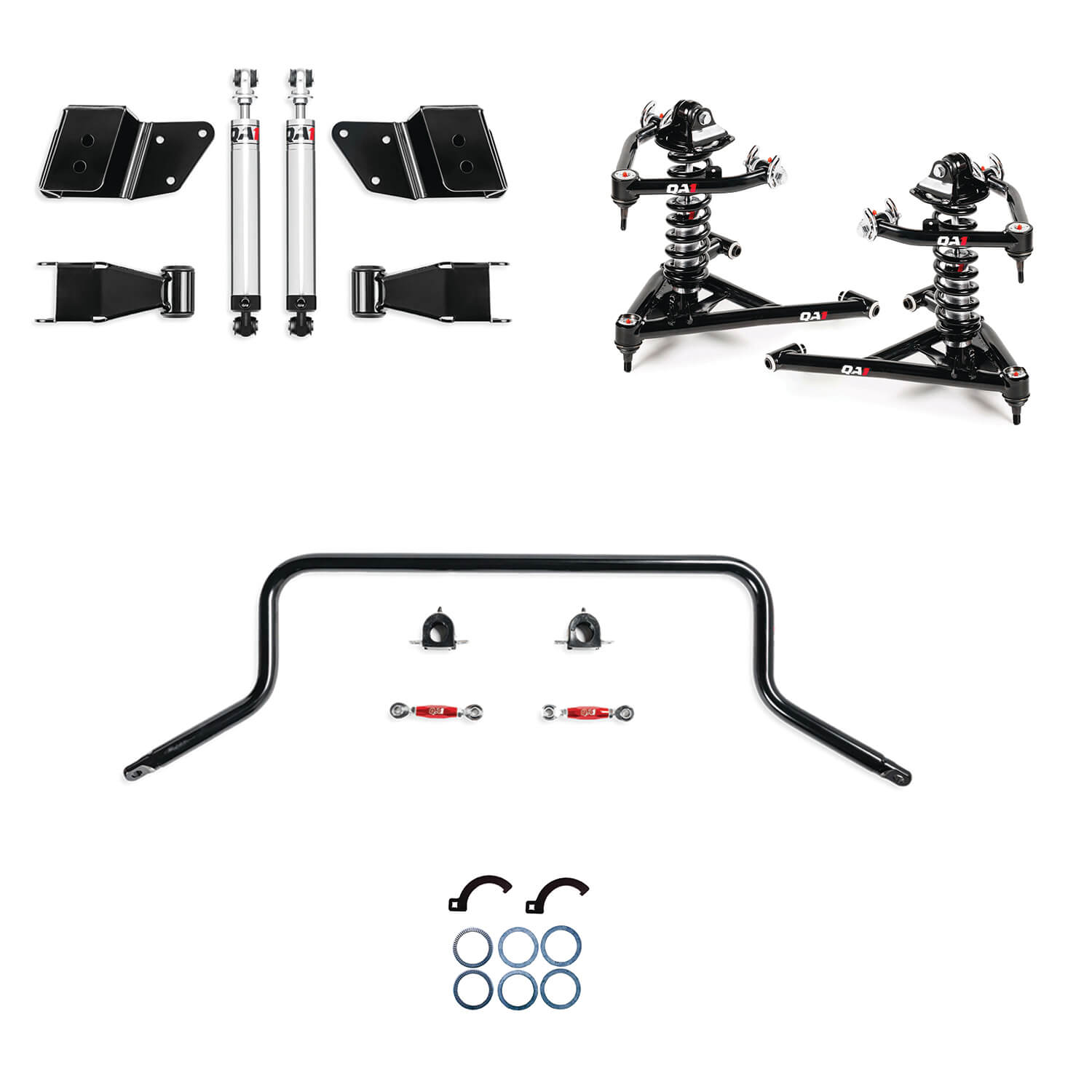 QA1 QA1 HK01-GMT05 Level 1 Full Vehicle Handling Kit, 99-06 Silverado 2WD, Short Bed HK01-GMT05
