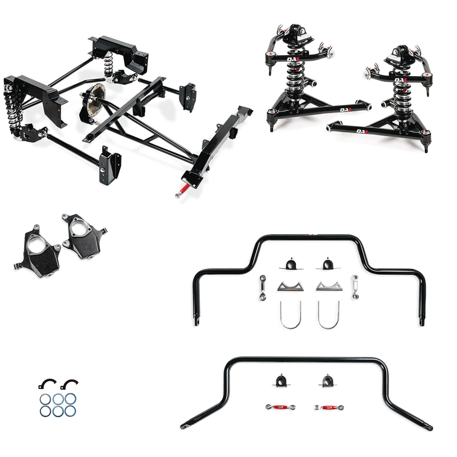 QA1 QA1 HK02-GMT05 Level 2 Full Vehicle Handling Kit, 99-06 Silverado 2WD, Short Bed HK02-GMT05
