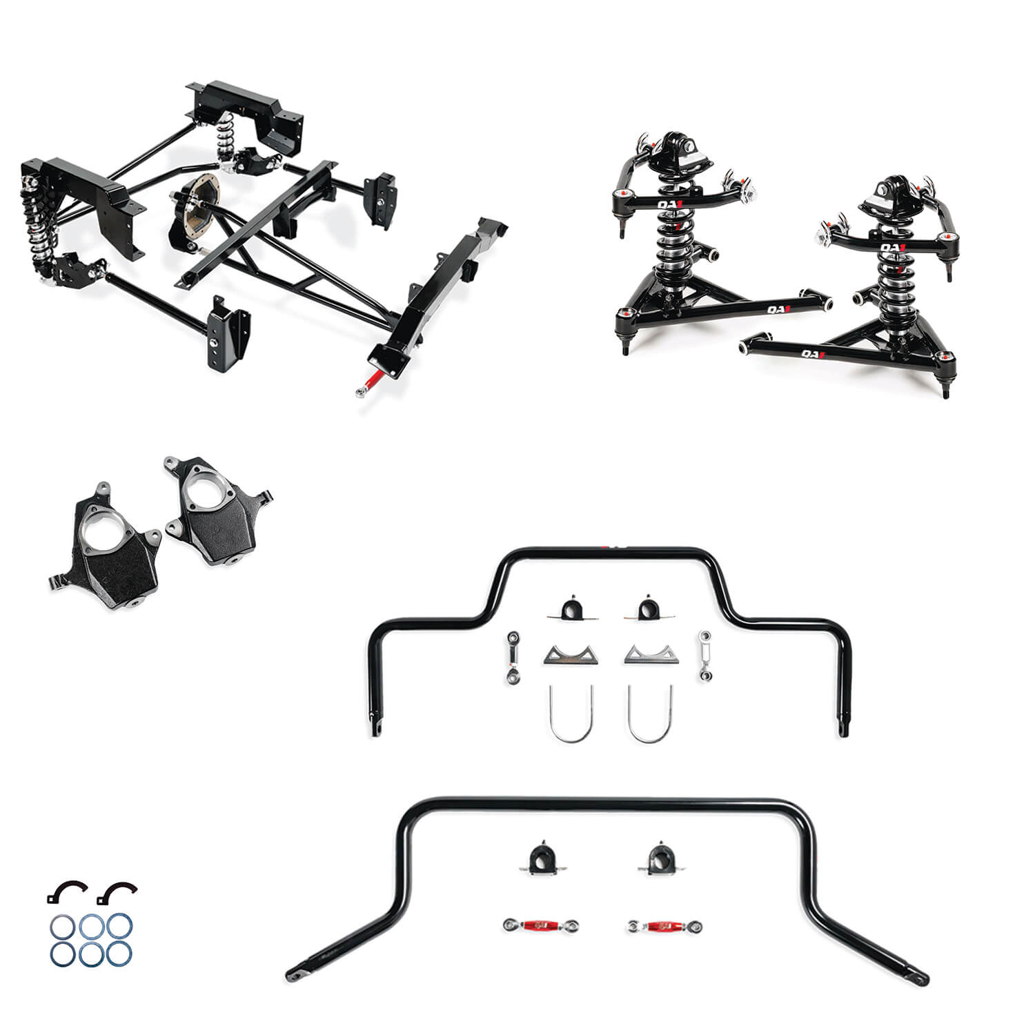 QA1 QA1 HK02-GMT06 Level 2 Full Vehicle Handling Kit, 99-06 Silverado 2WD, Long Bed HK02-GMT06